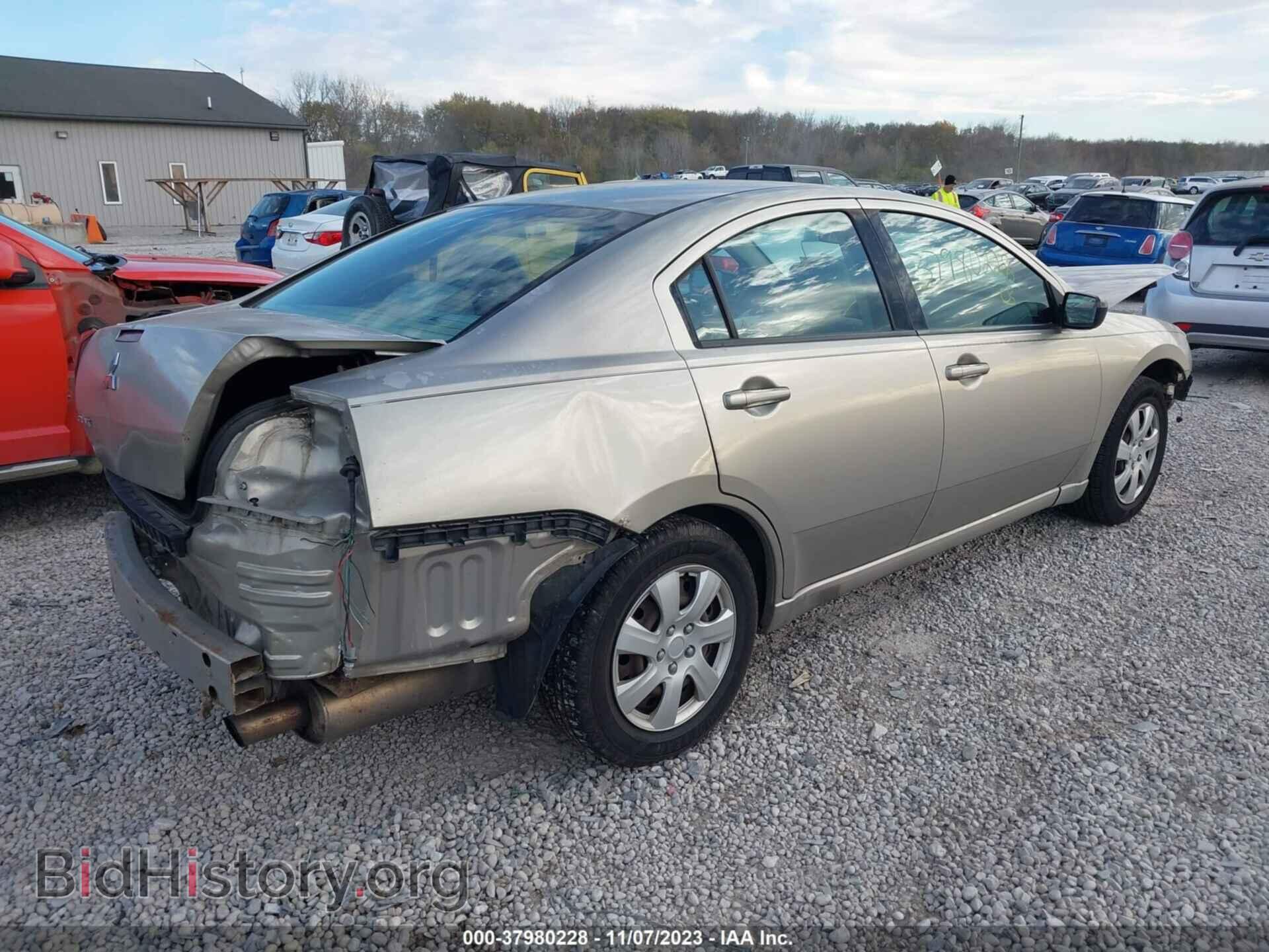 2007 MITSUBISHI GALANT - VIN: 4A3AB36F57E038555 - Фото 4