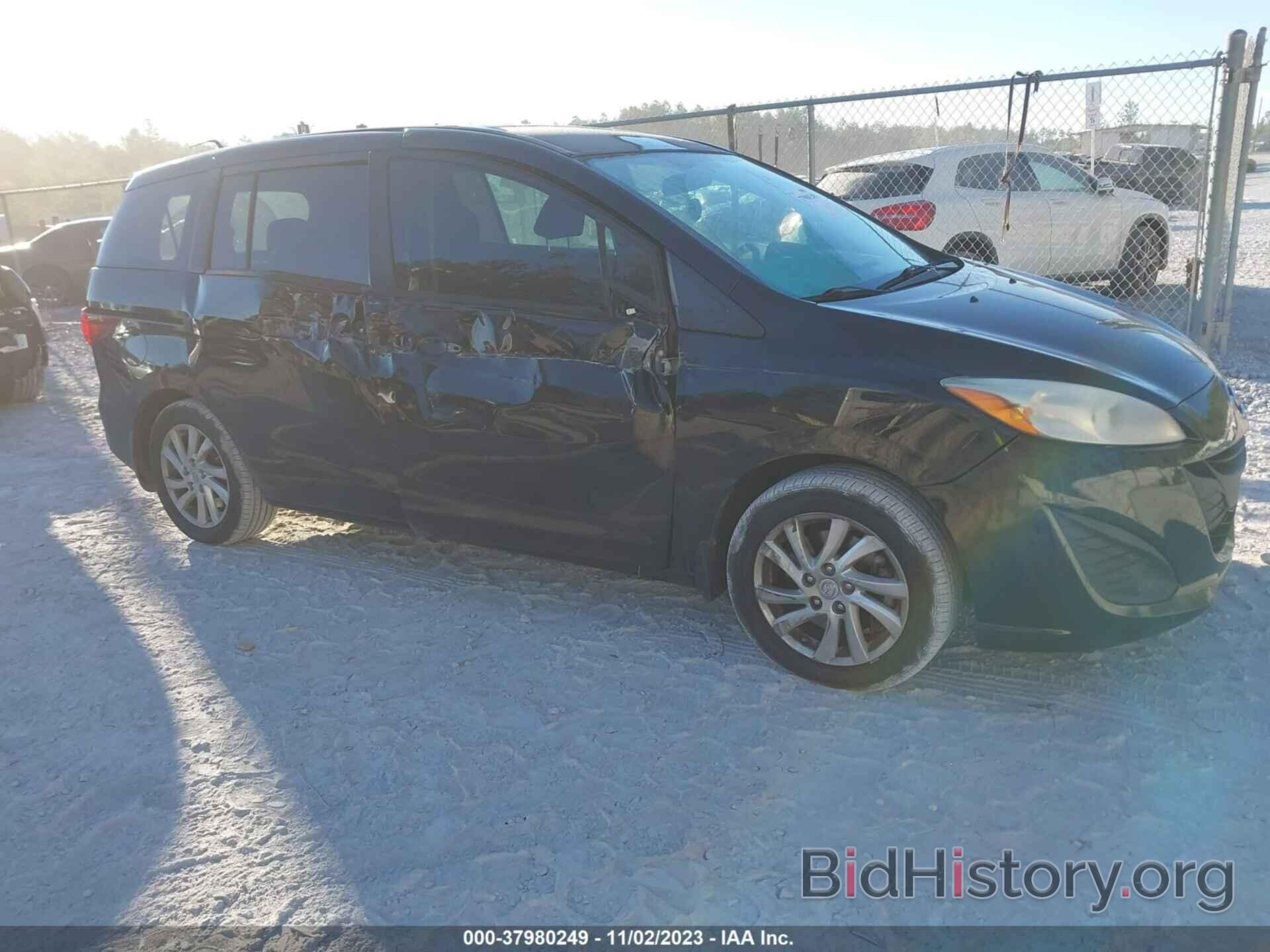 Photo JM1CW2BL0C0144652 - MAZDA MAZDA5 2012