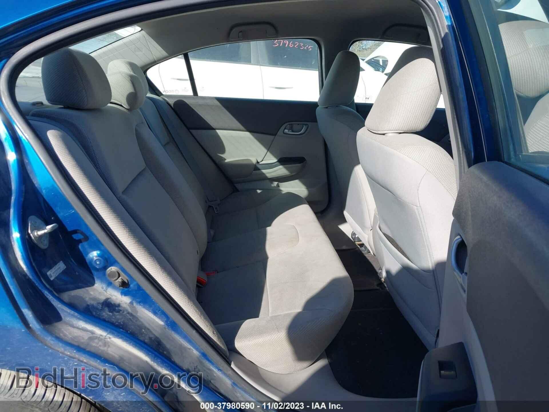 2012 HONDA CIVIC - VIN: 19XFB2F5XCE045641 - Фото 8