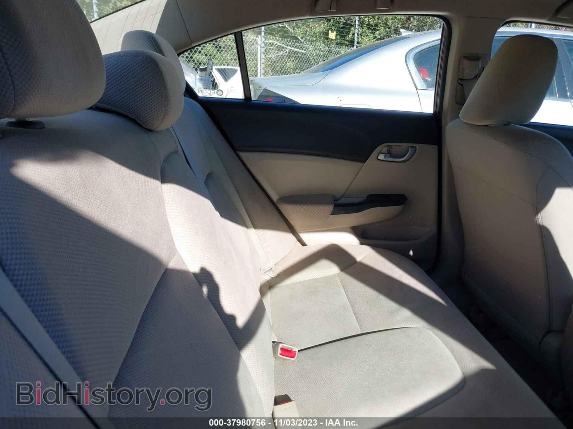 2012 HONDA CIVIC - VIN: 19XFB2F5XCE044800 - Фото 8