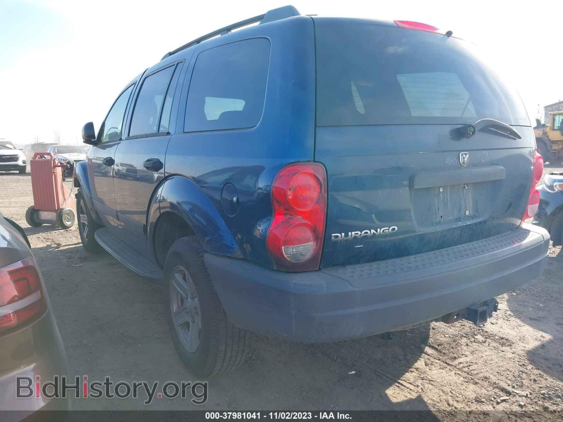 2006 DODGE DURANGO - VIN: 1D4HB38N16F177468 - Фото 3