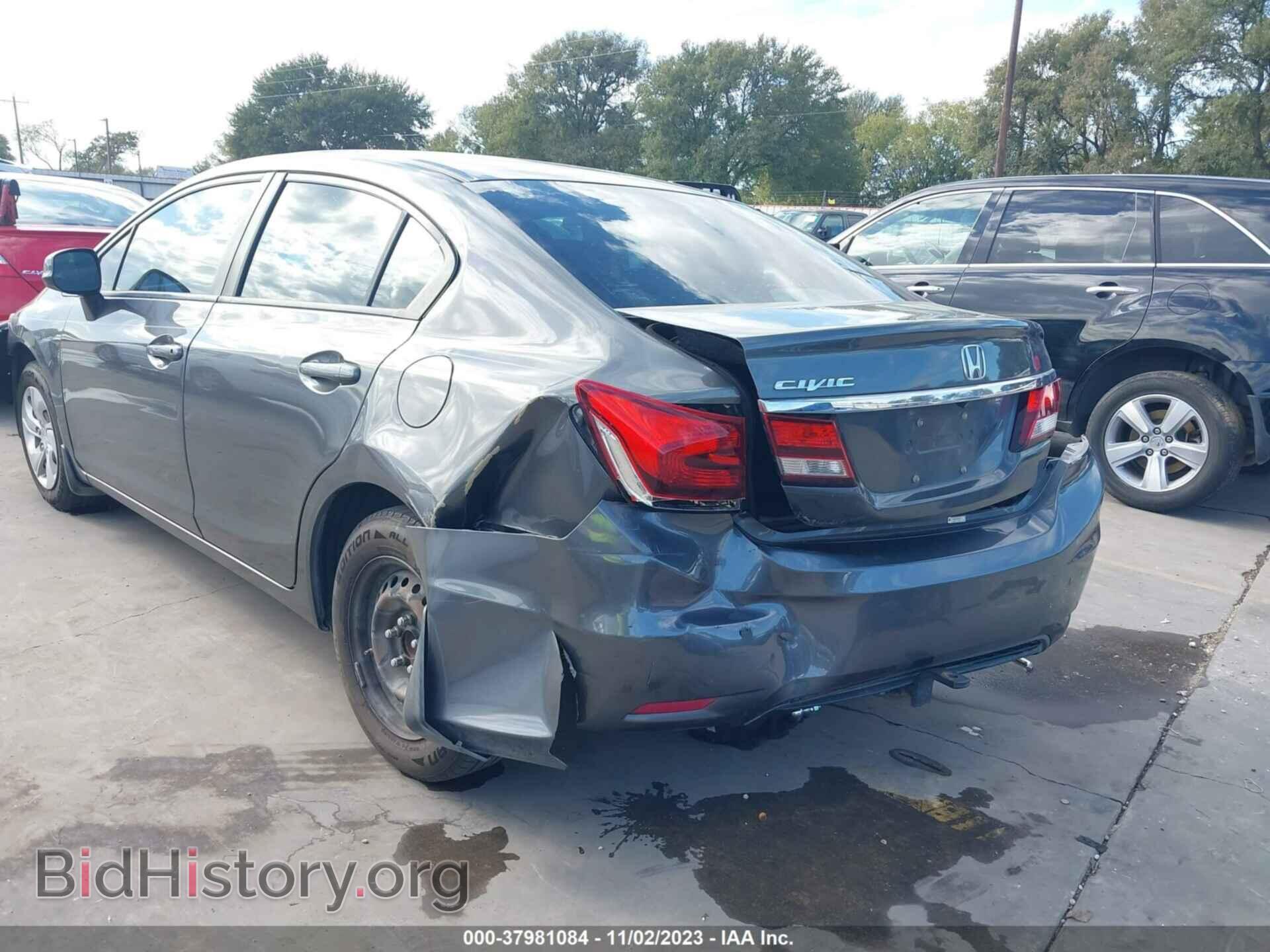 2013 HONDA CIVIC - VIN: 2HGFB2F50DH566441 - Фото 6