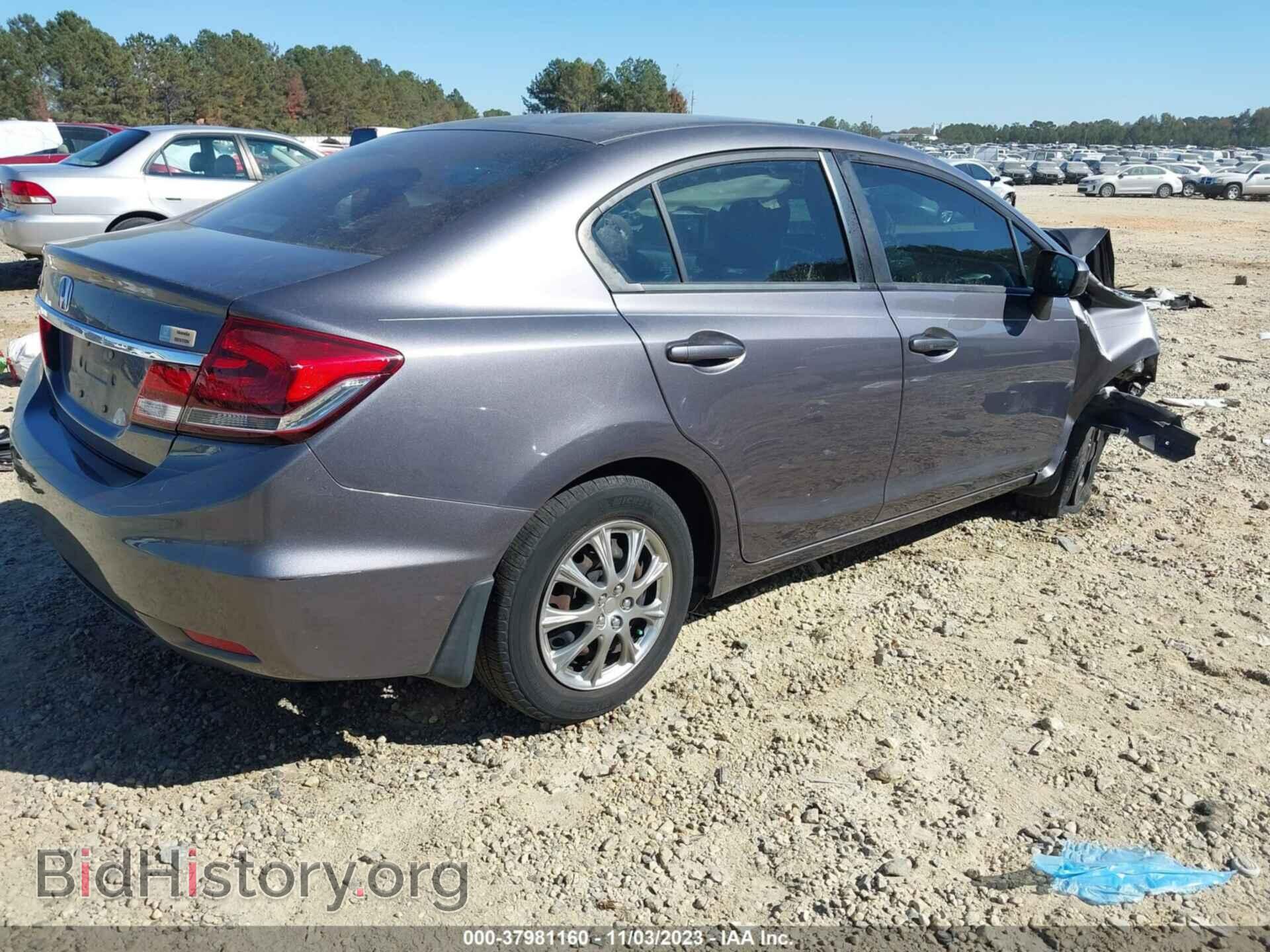 2015 HONDA CIVIC - VIN: 19XFB2F50FE087630 - Фото 4