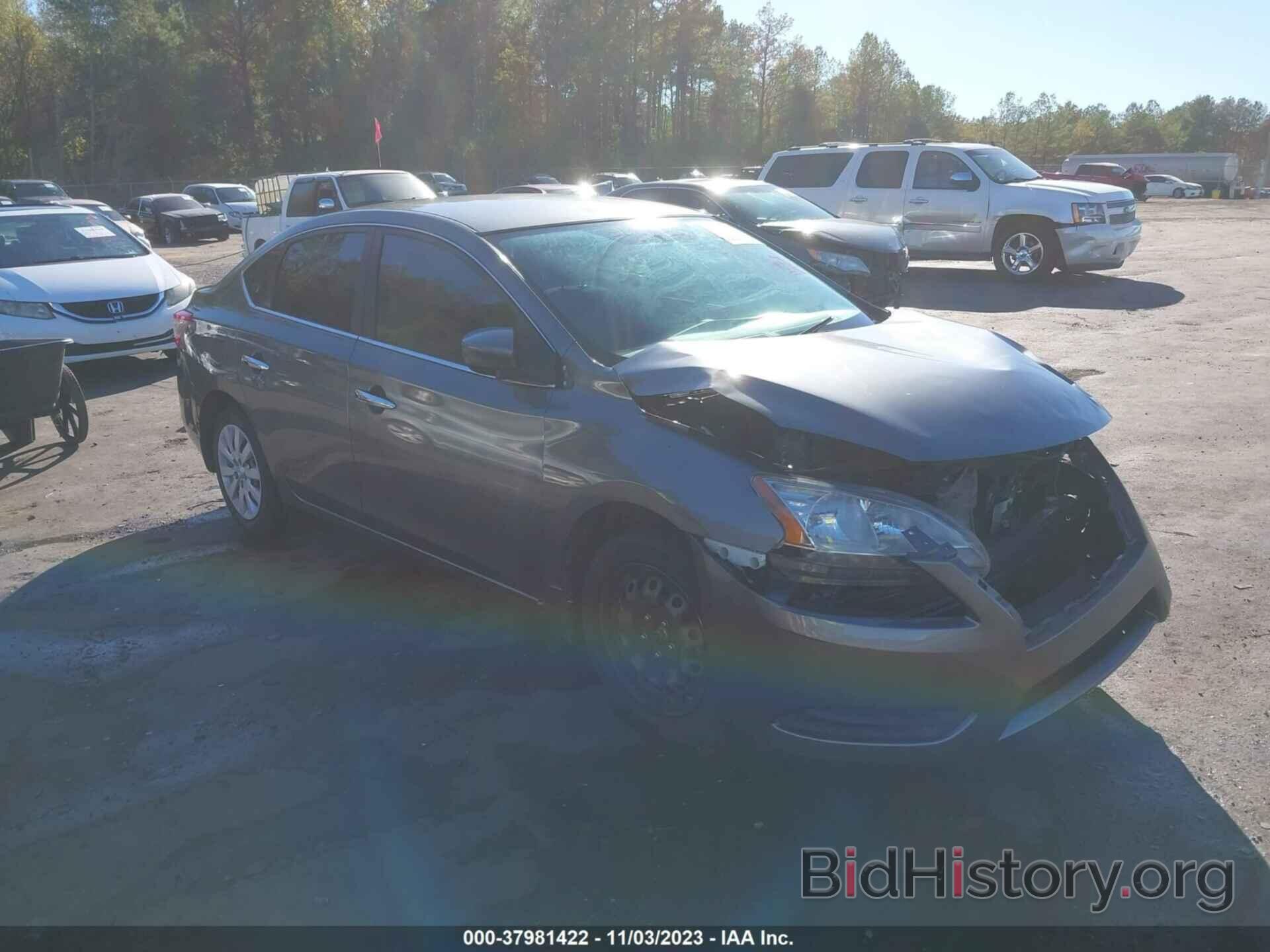 Photo 3N1AB7AP2FY334910 - NISSAN SENTRA 2015