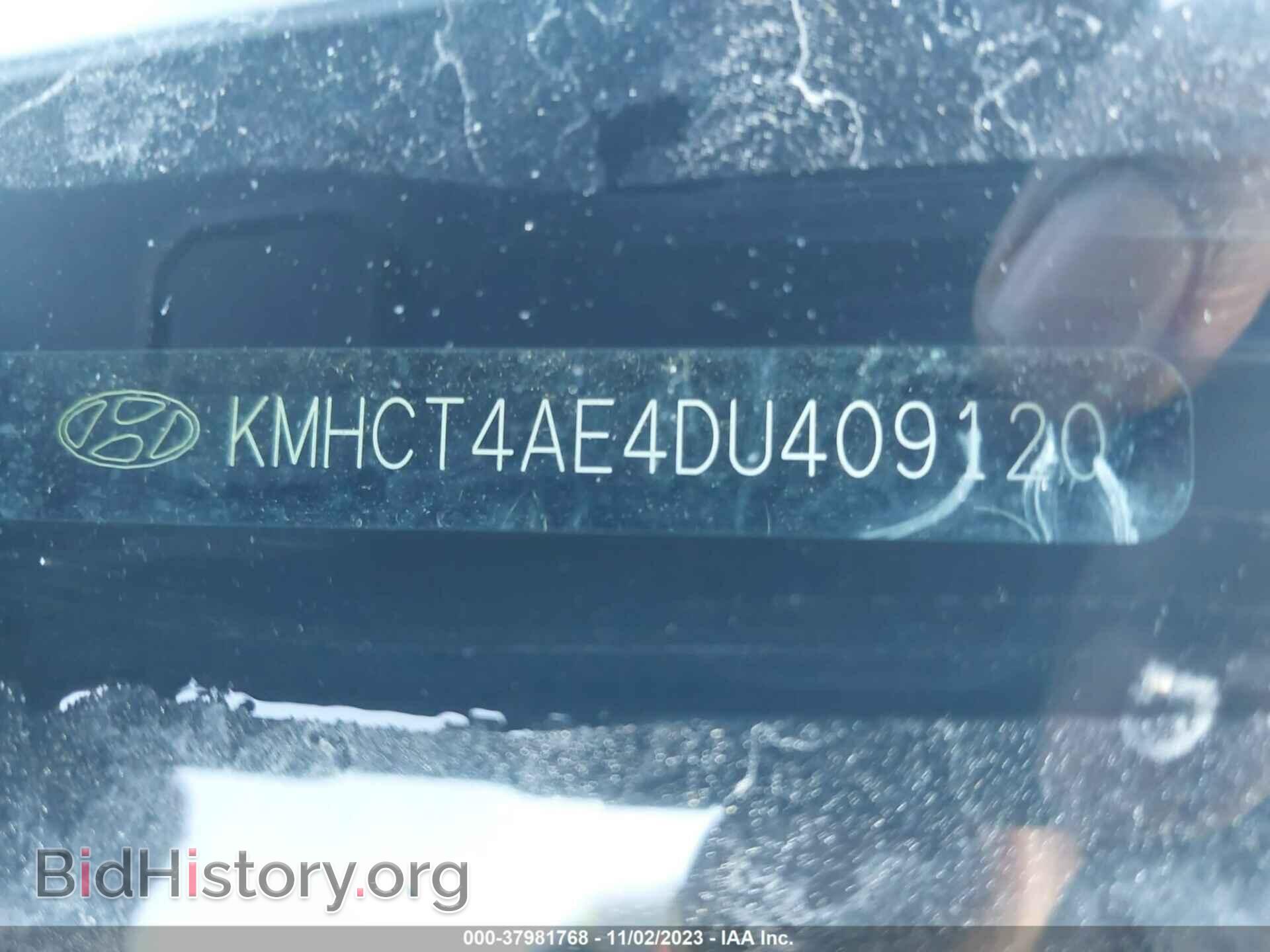 2013 HYUNDAI ACCENT - VIN: KMHCT4AE4DU409120 - Фото 9