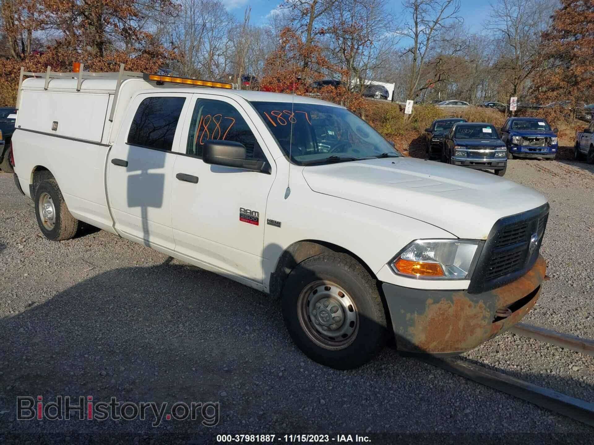 Фотография 3C6TD4HT1CG169958 - RAM 2500 2012