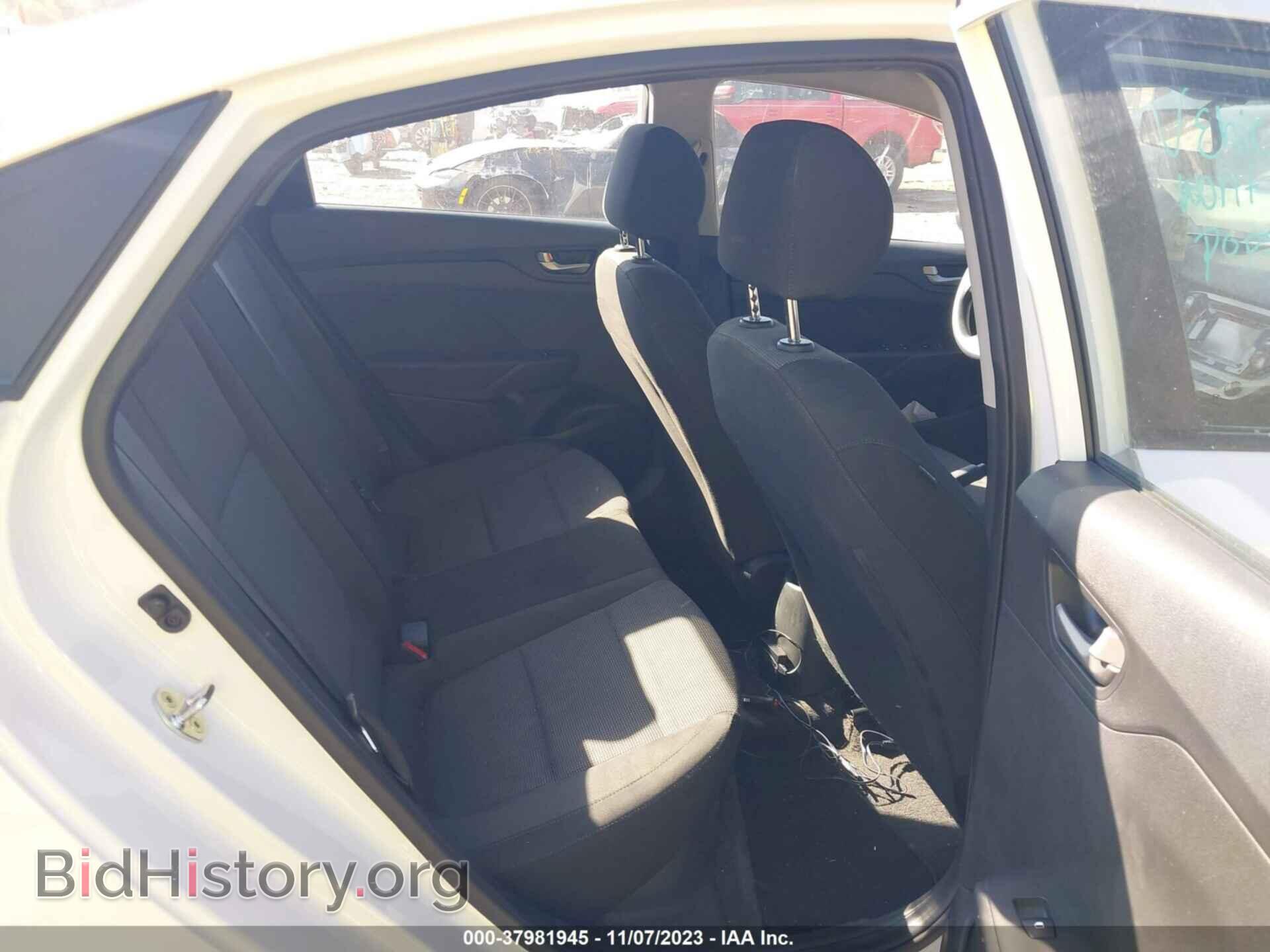 2018 HYUNDAI ACCENT - VIN: 3KPC24A37JE011643 - Фото 8
