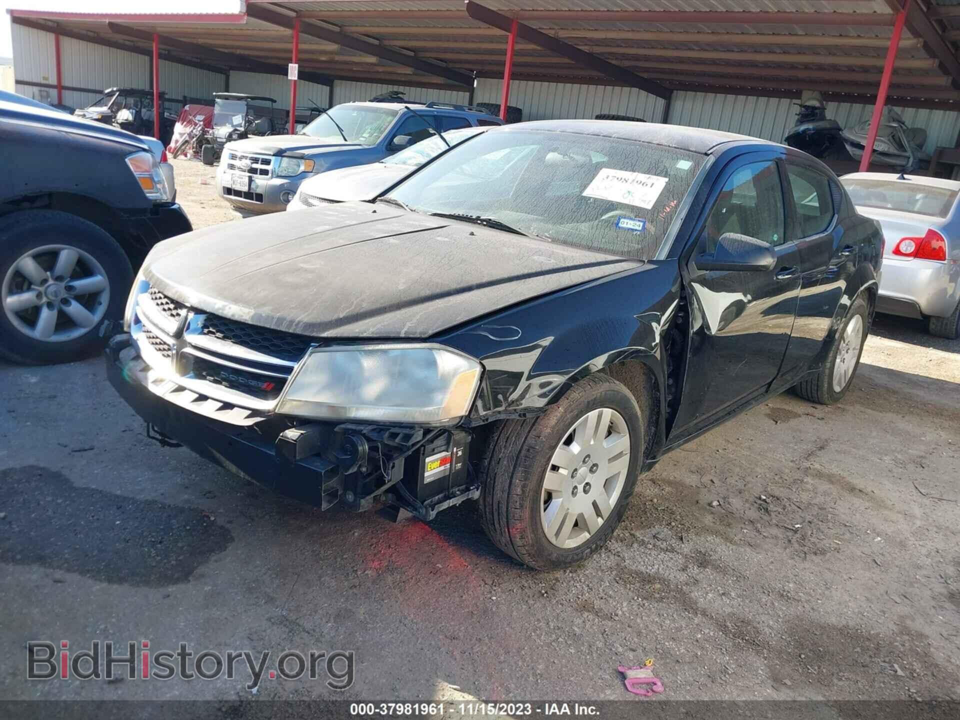 2012 DODGE AVENGER - VIN: 1C3CDZAB1CN215906 - Фото 2