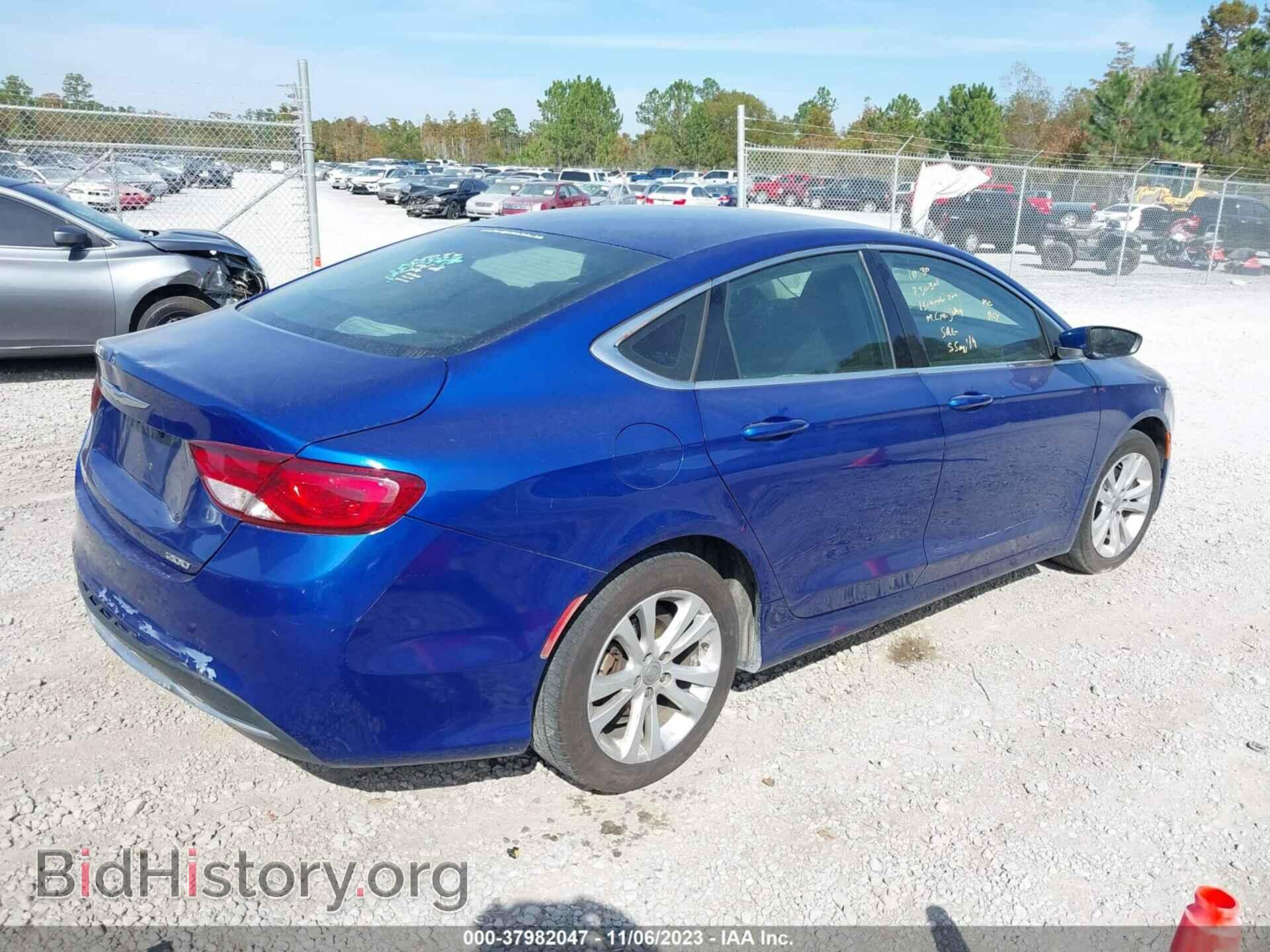 2015 CHRYSLER 200 - VIN: 1C3CCCAB5FN730301 - Фото 4