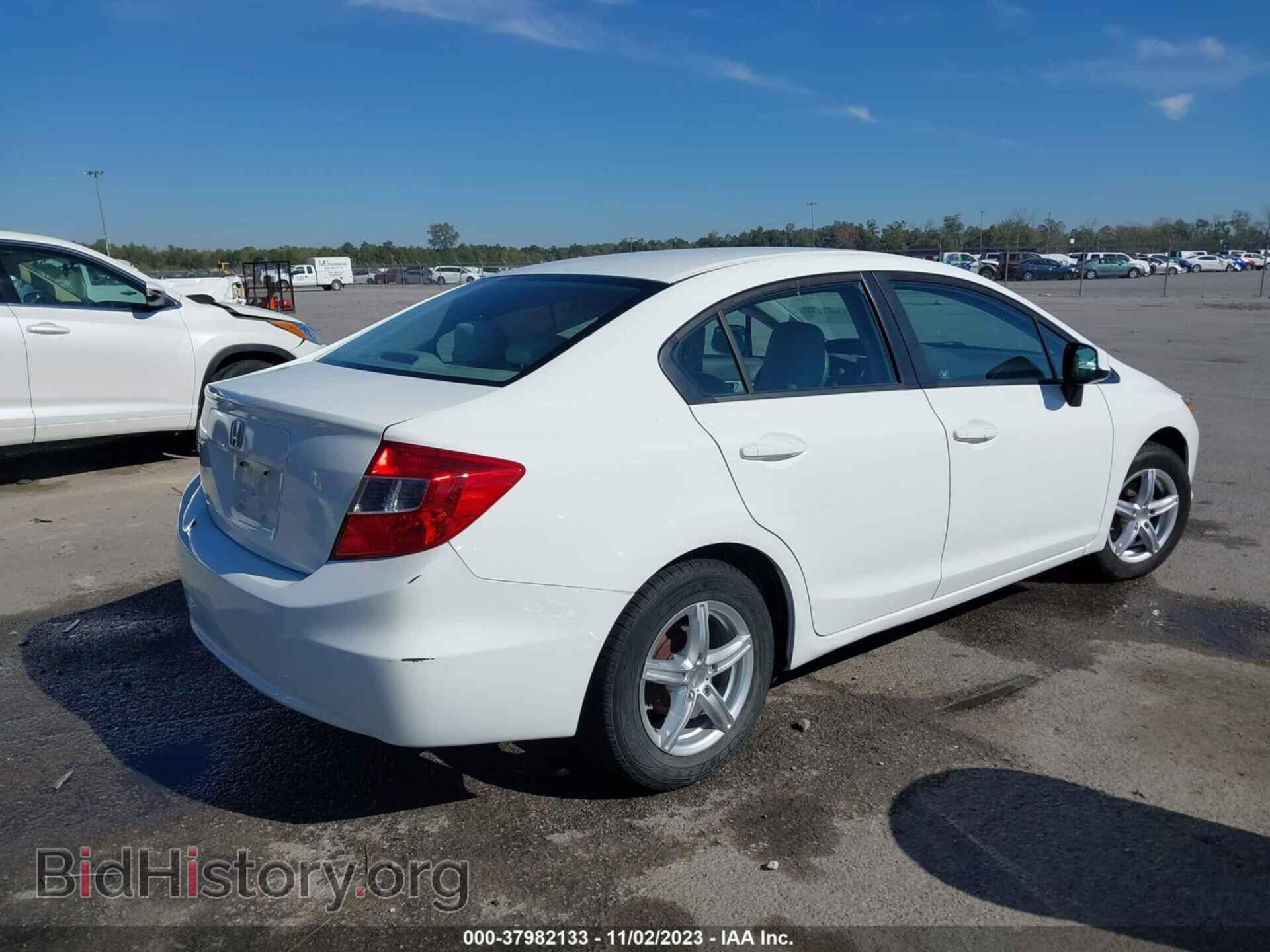 2012 HONDA CIVIC - VIN: 2HGFB2F54CH317056 - Photo 4