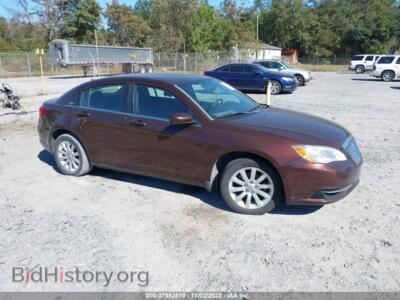 2013 Chrysler 200 Touring, коричневый — VIN 1C3CCBBB9DN503523, IAAI