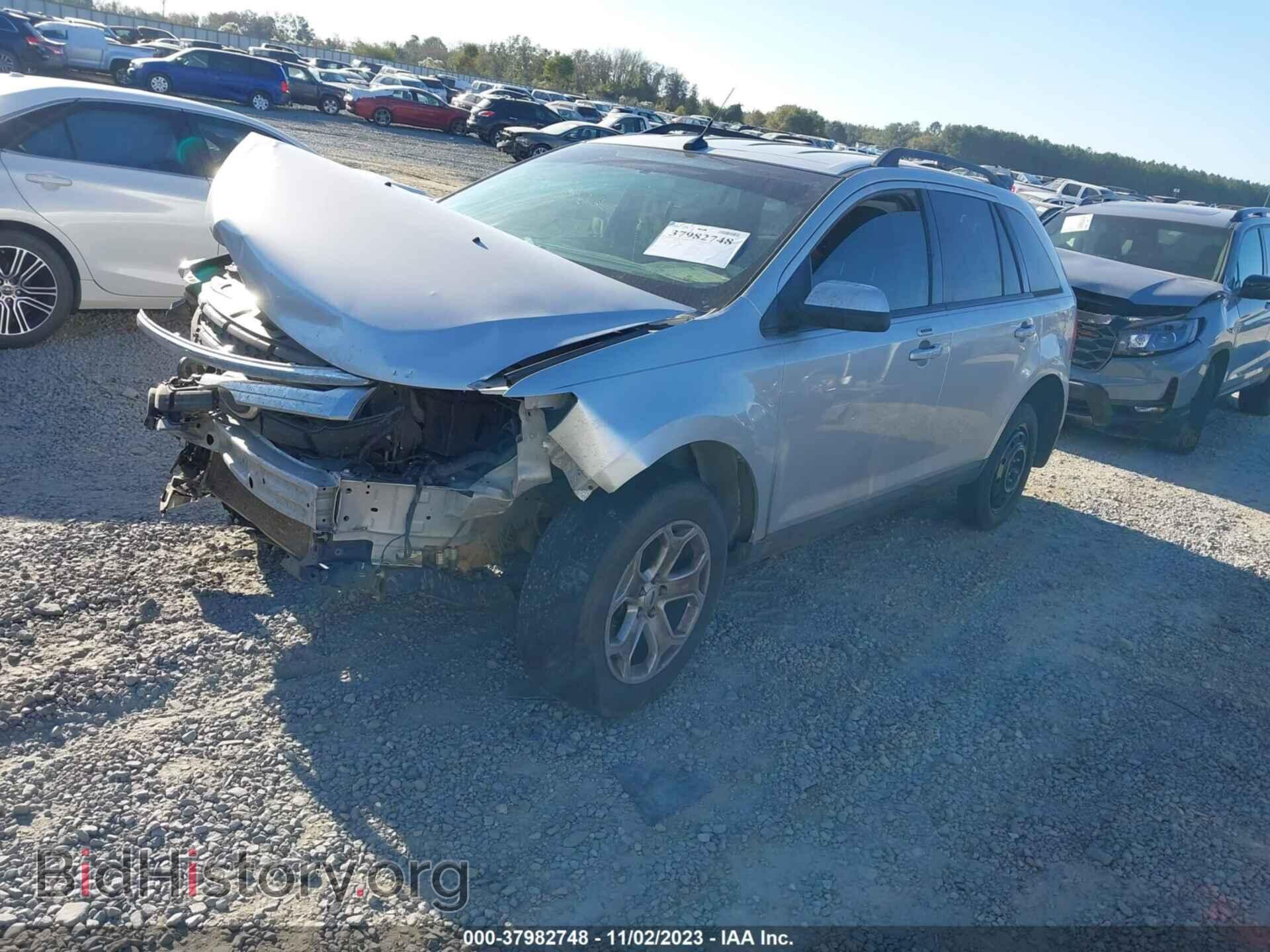 2013 FORD EDGE - VIN: 2FMDK3JC5DBE15840 - Фото 2
