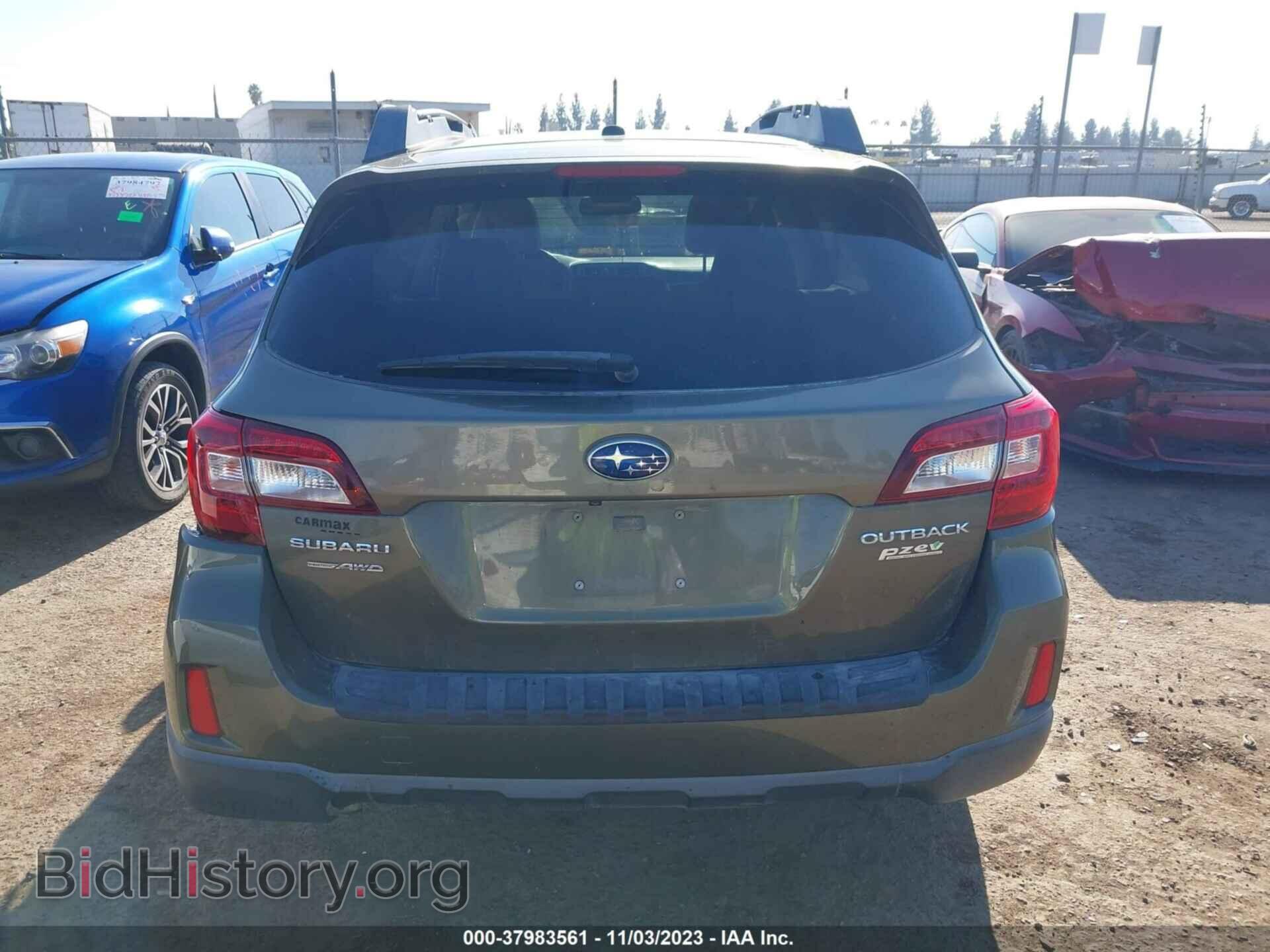 2015 SUBARU OUTBACK - VIN: 4S4BSADC9F3243659 - Фото 16