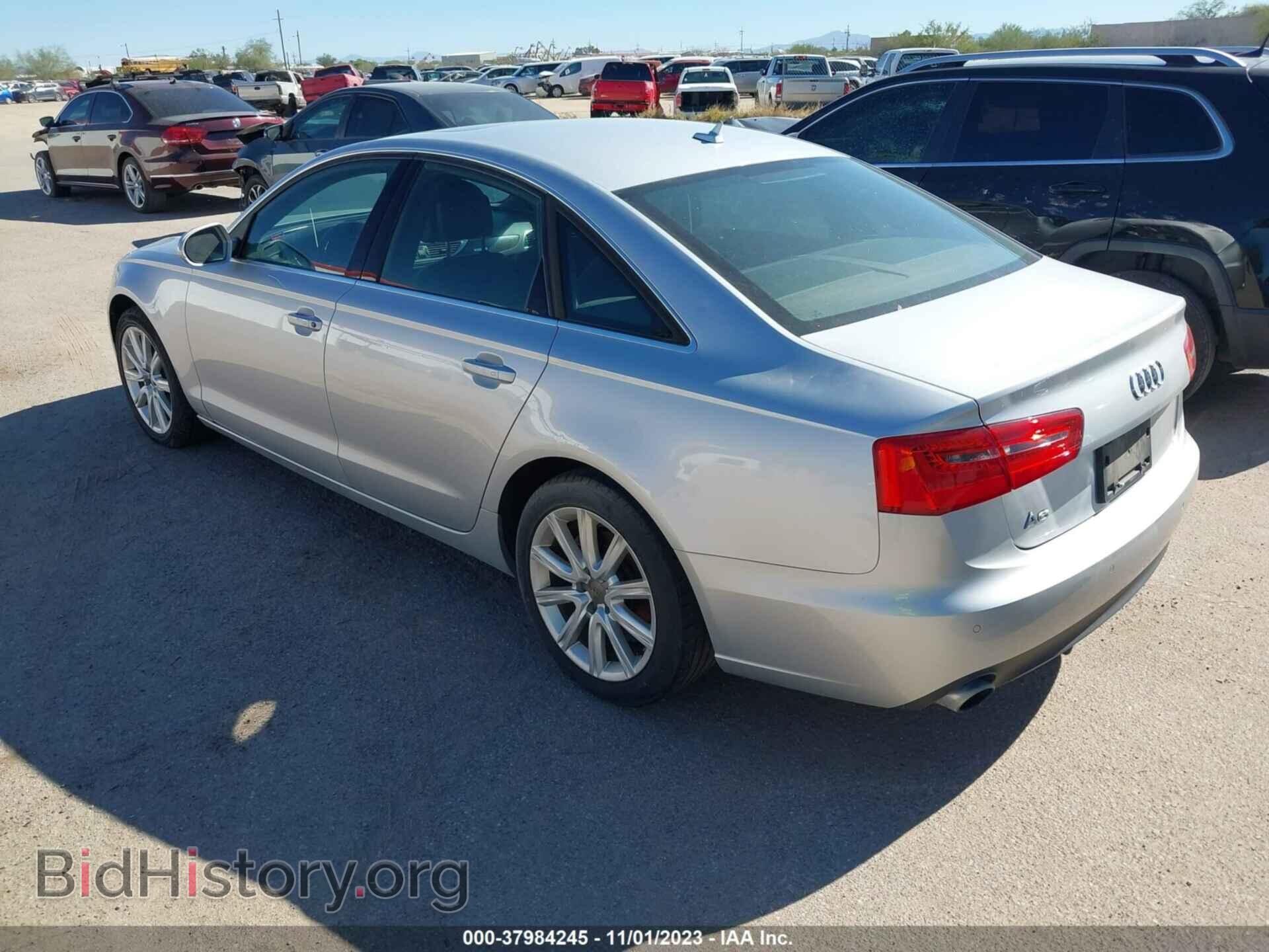 2013 AUDI A6 - VIN: WAUGFAFC4DN055187 - Фото 3