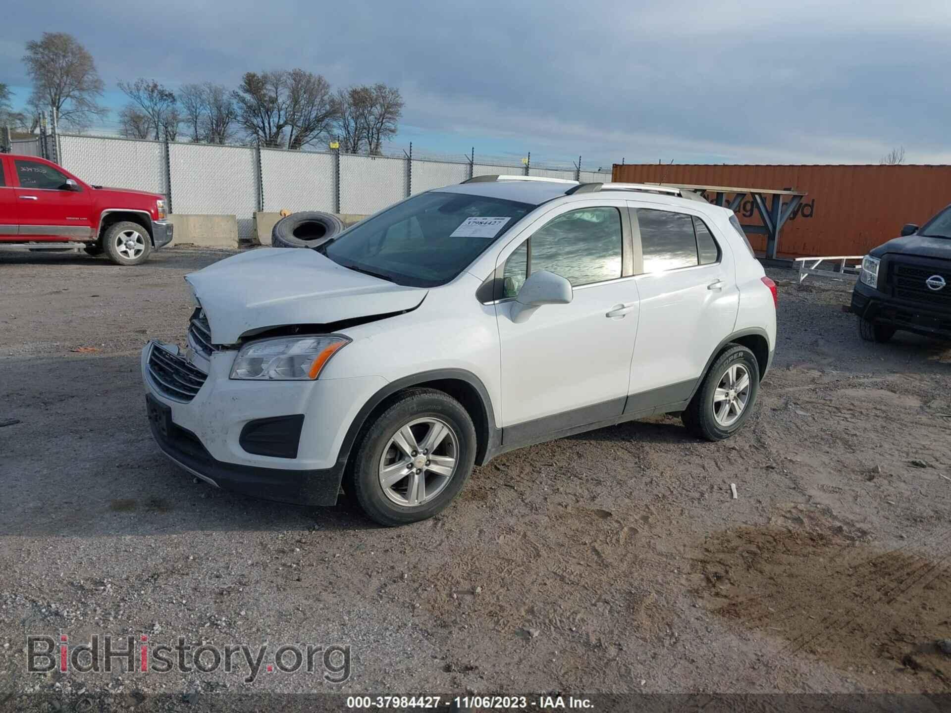 2015 CHEVROLET TRAX - VIN: KL7CJLSB3FB242348 - Фото 2