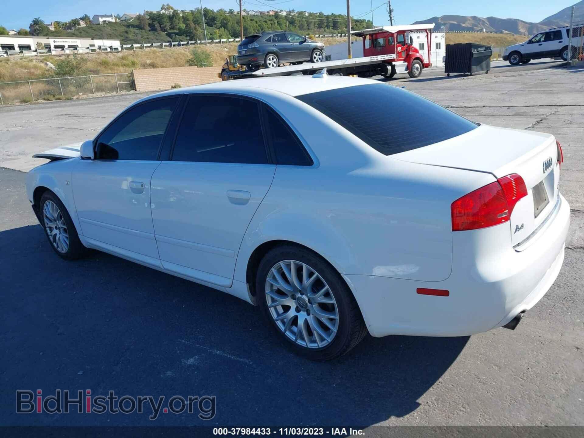 2008 AUDI A4 - VIN: WAUAF78E58A135358 - Фото 3