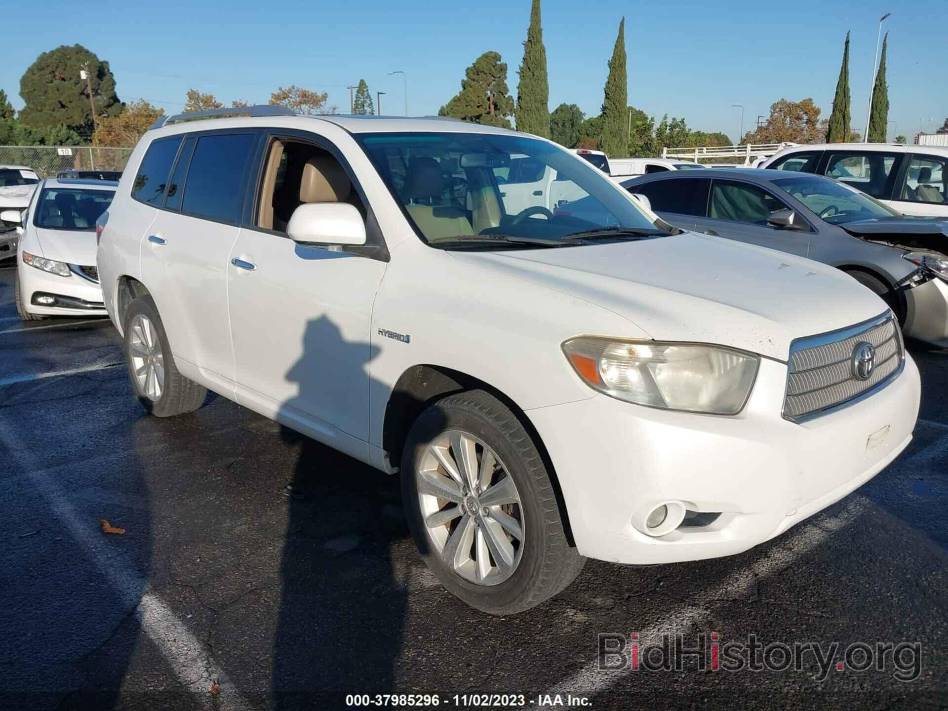 Photo JTEEW44A682019369 - TOYOTA HIGHLANDER HYBRID 2008