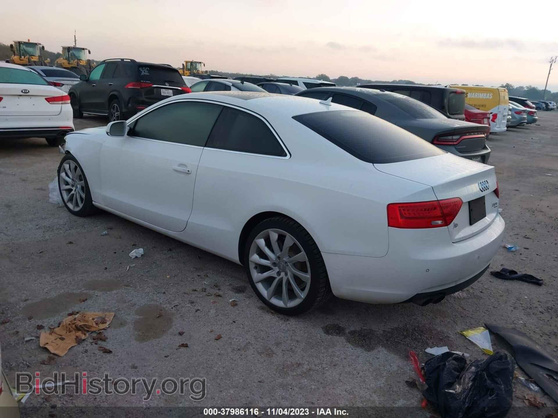 2013 AUDI A5 - VIN: WAULFAFR2DA012073 - Фото 3
