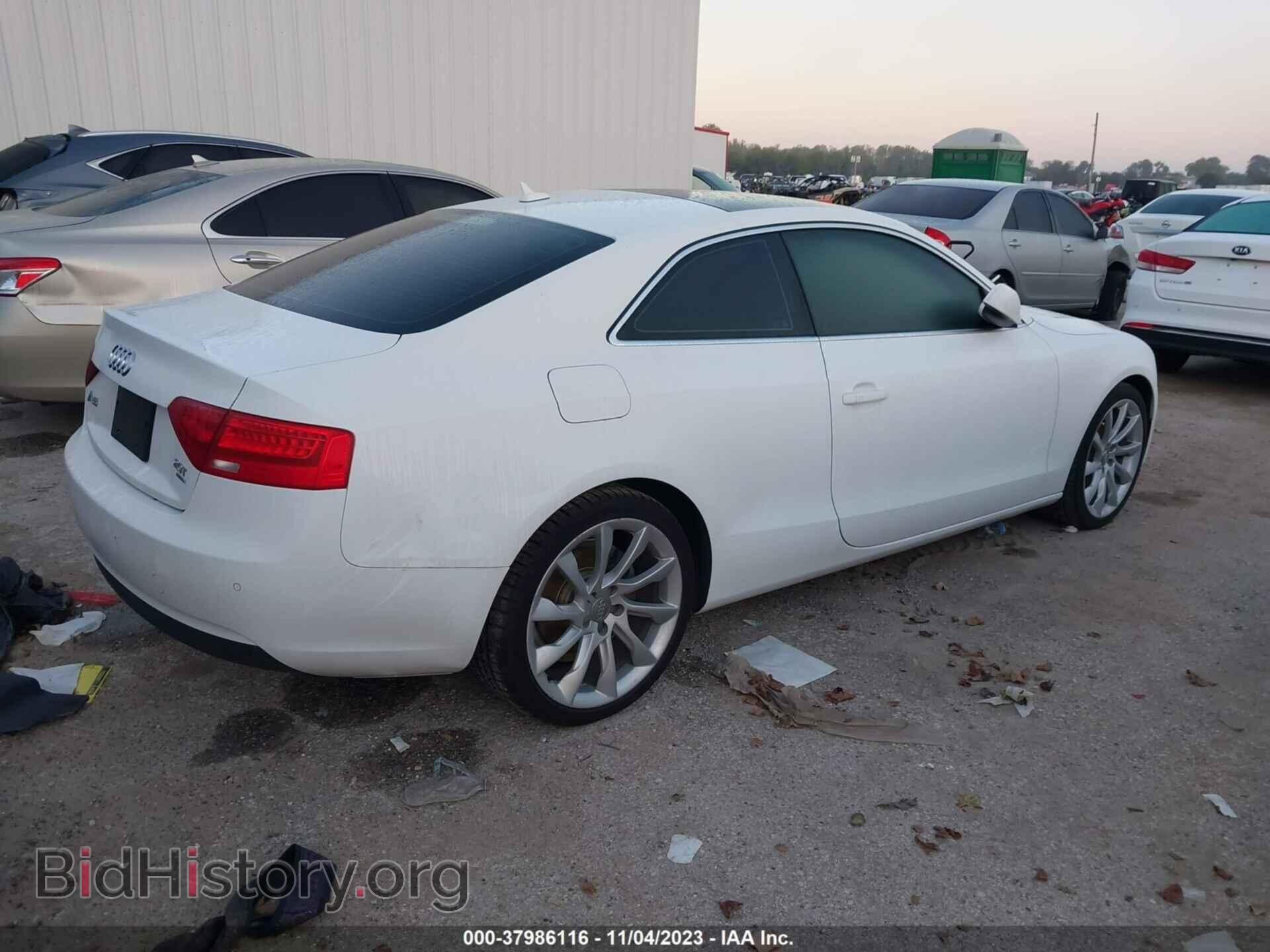 2013 AUDI A5 - VIN: WAULFAFR2DA012073 - Фото 4