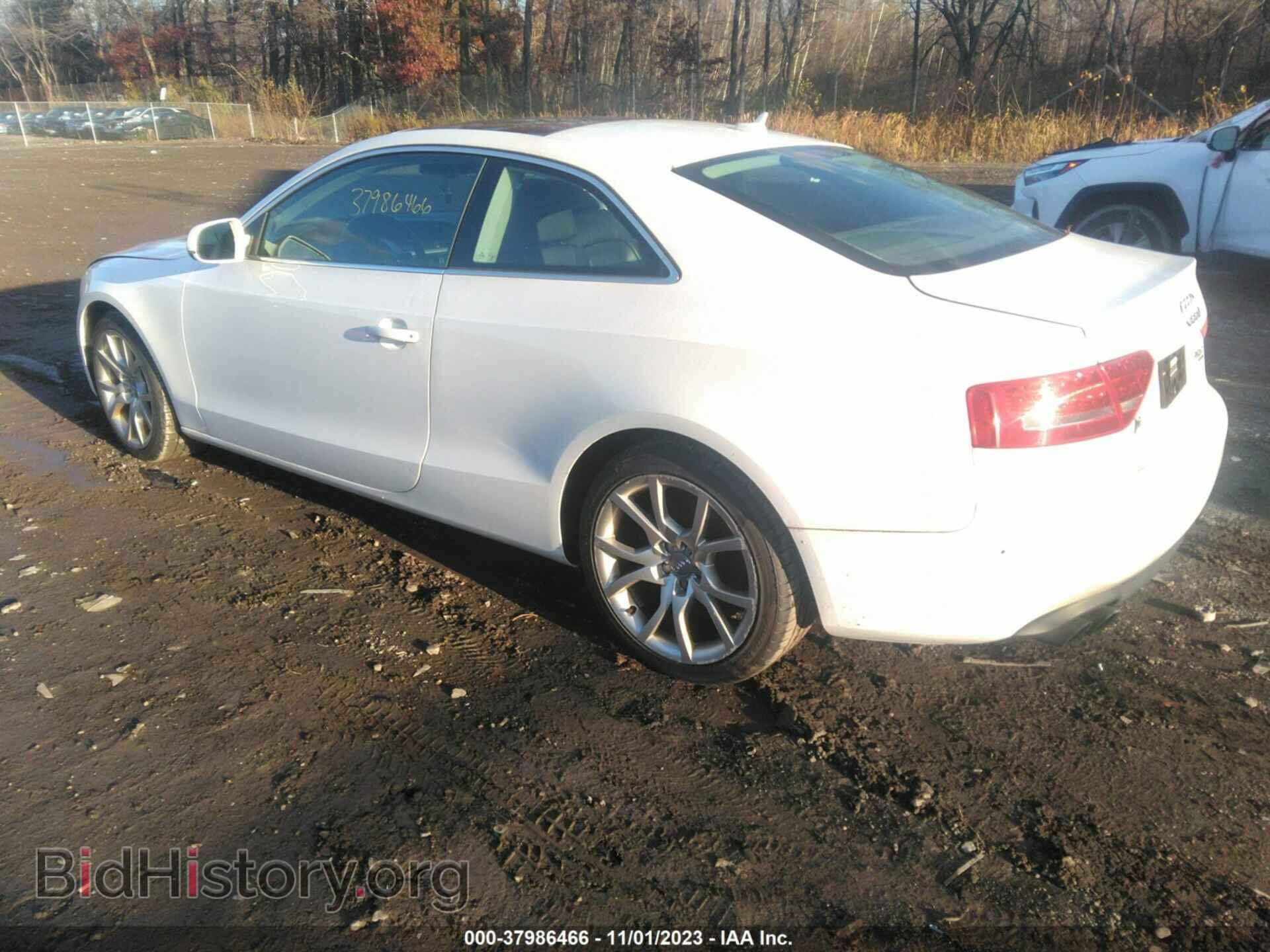 2012 AUDI A5 - VIN: WAULFAFR4CA003292 - Фото 3