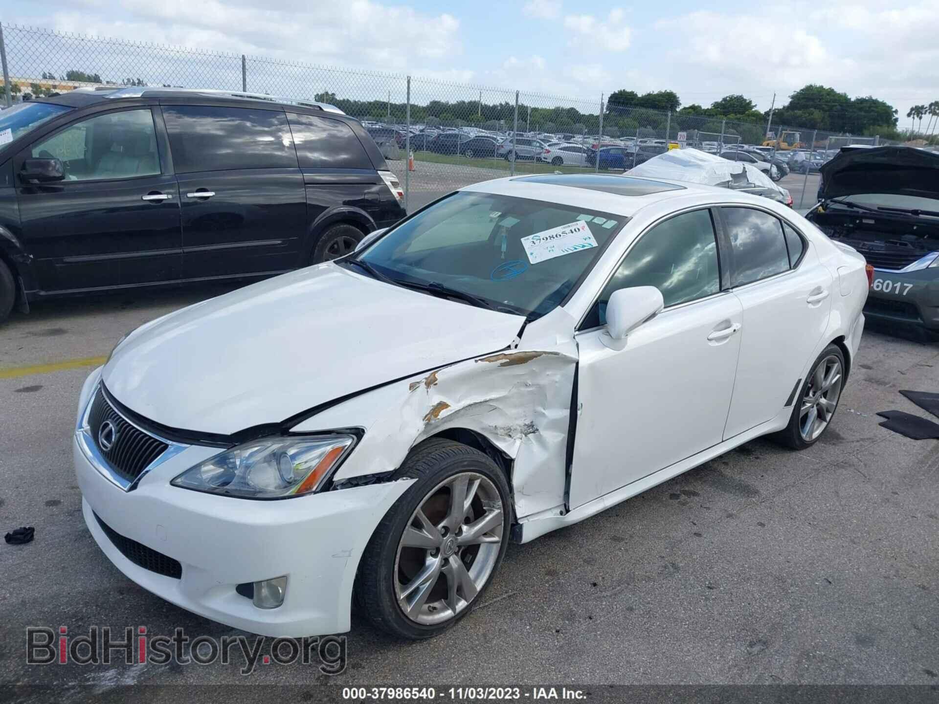 2010 LEXUS IS 250 - VIN: JTHBF5C27A5120639 - Фото 2