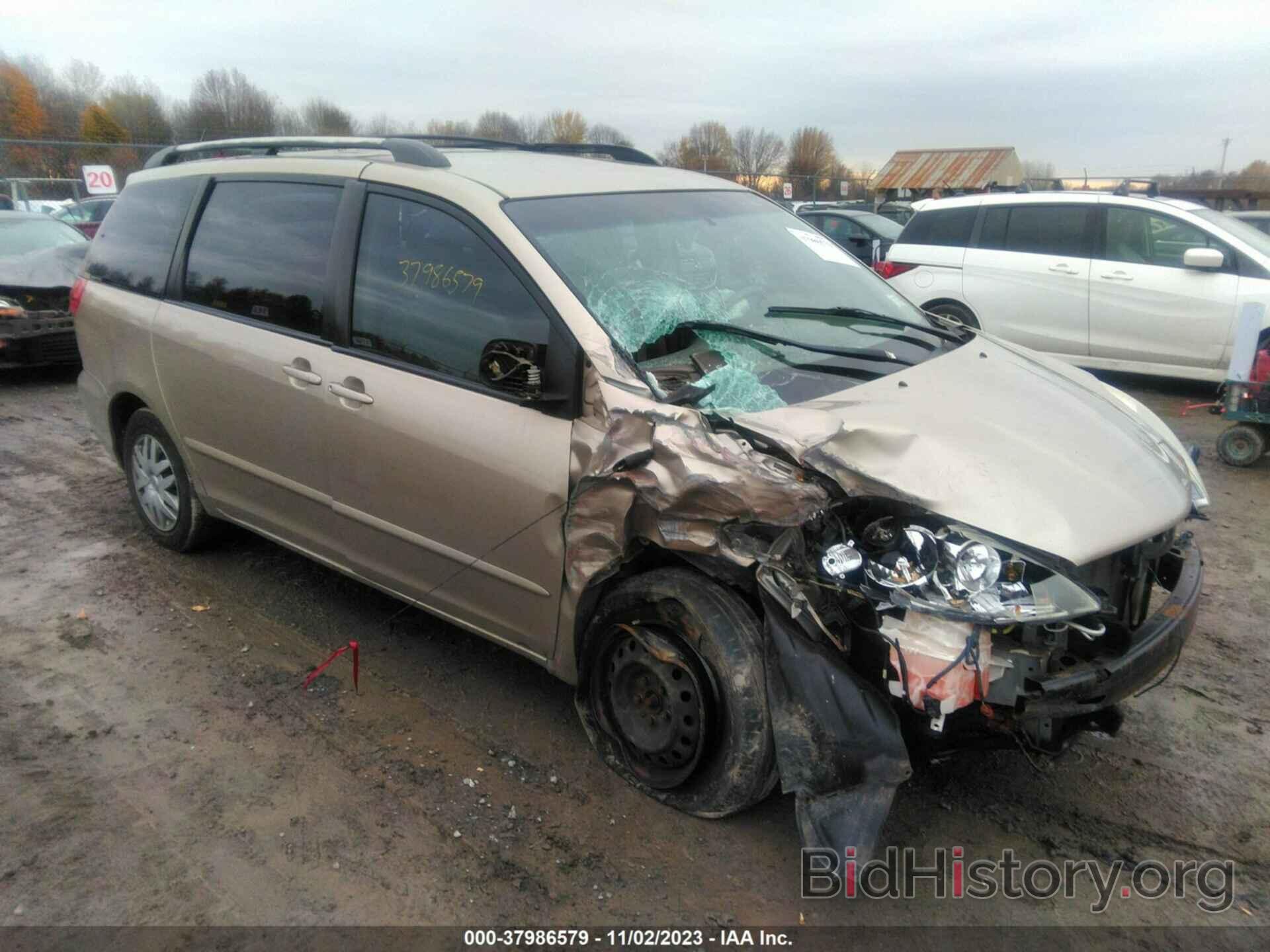 Photo 5TDZK23C38S140152 - TOYOTA SIENNA 2008