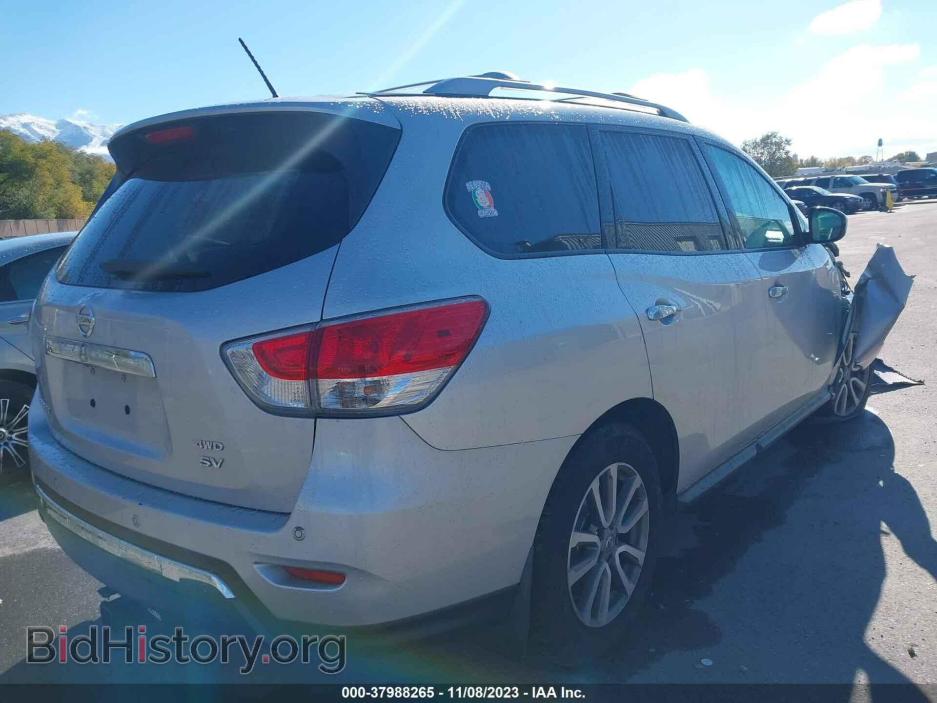 2015 NISSAN PATHFINDER - VIN: 5N1AR2MM6FC718318 - Фото 4
