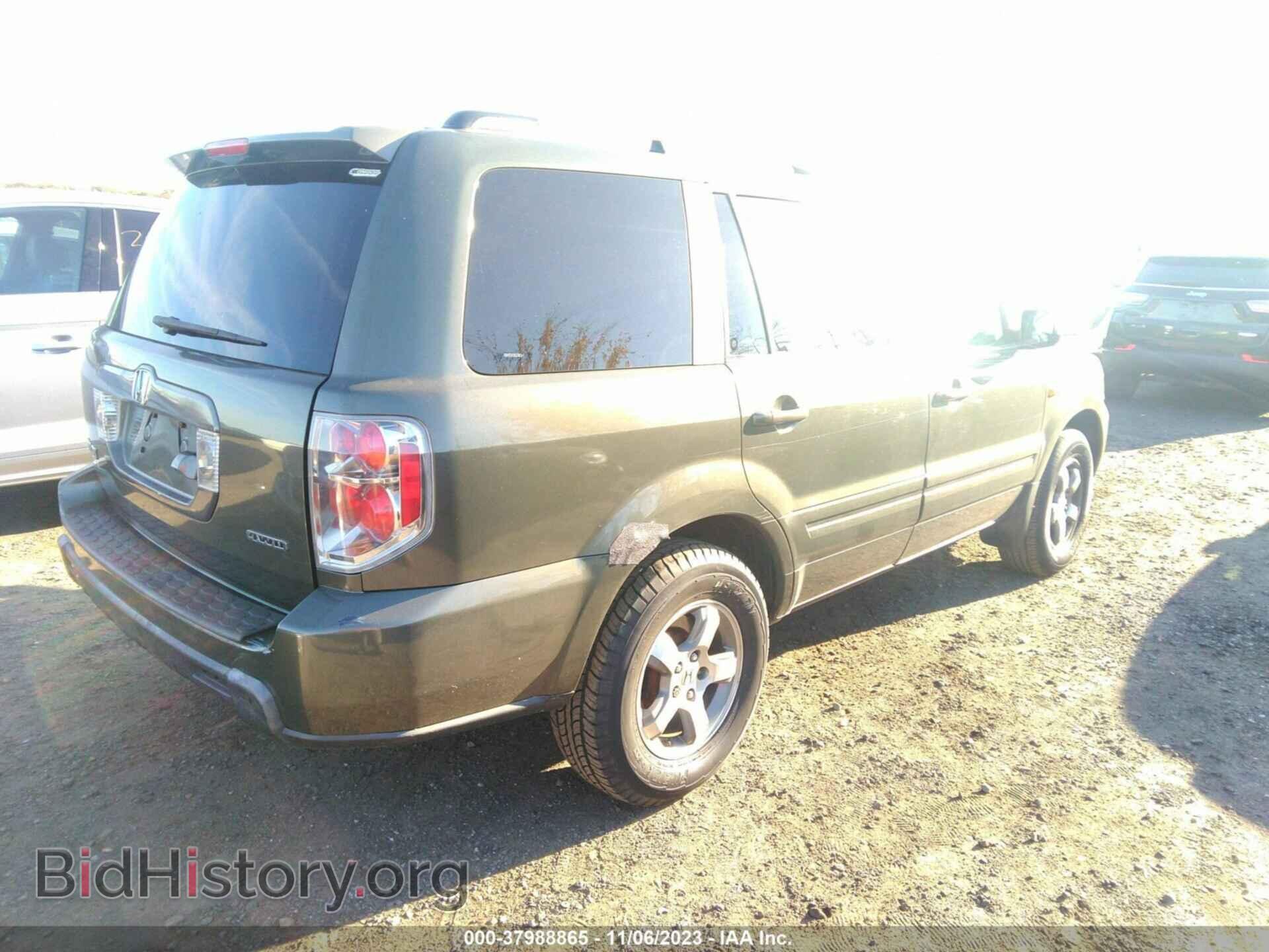 2006 HONDA PILOT - VIN: 2HKYF18706H506304 - Фото 4