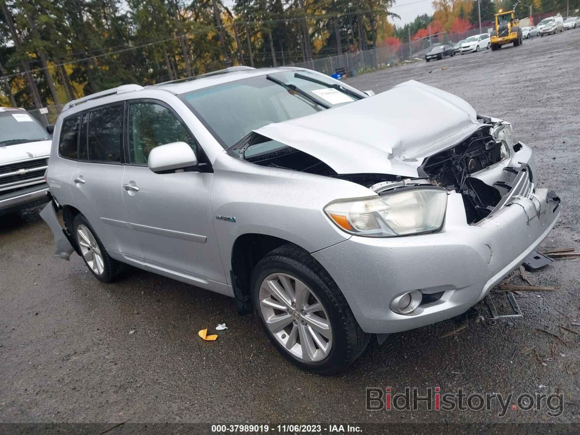 Photo JTEEW44AX92029176 - TOYOTA HIGHLANDER HYBRID 2009