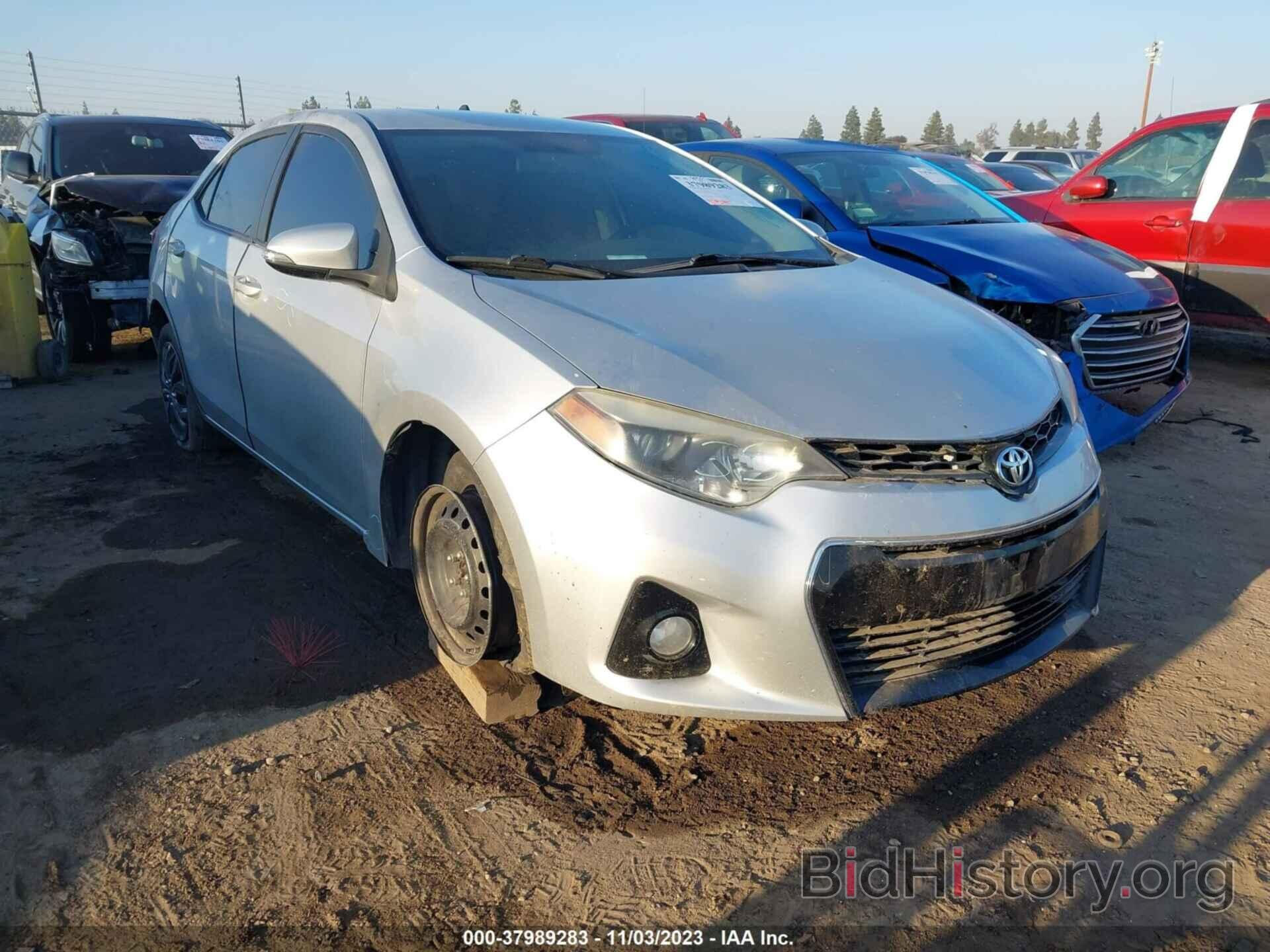 Photo 5YFBURHE9GP478001 - TOYOTA COROLLA 2016