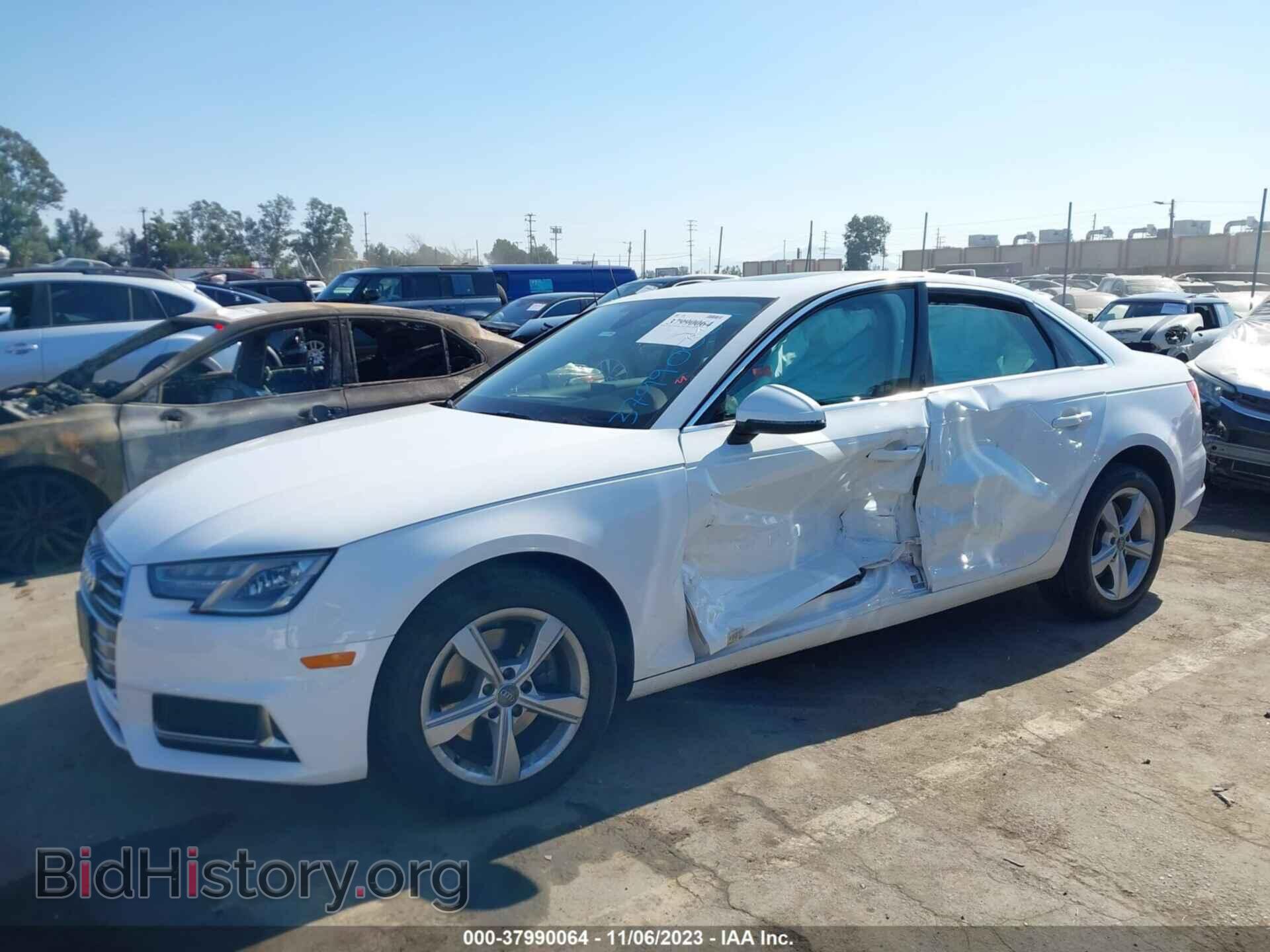 2019 AUDI A4 - VIN: WAUGMAF49KA086051 - Фото 2