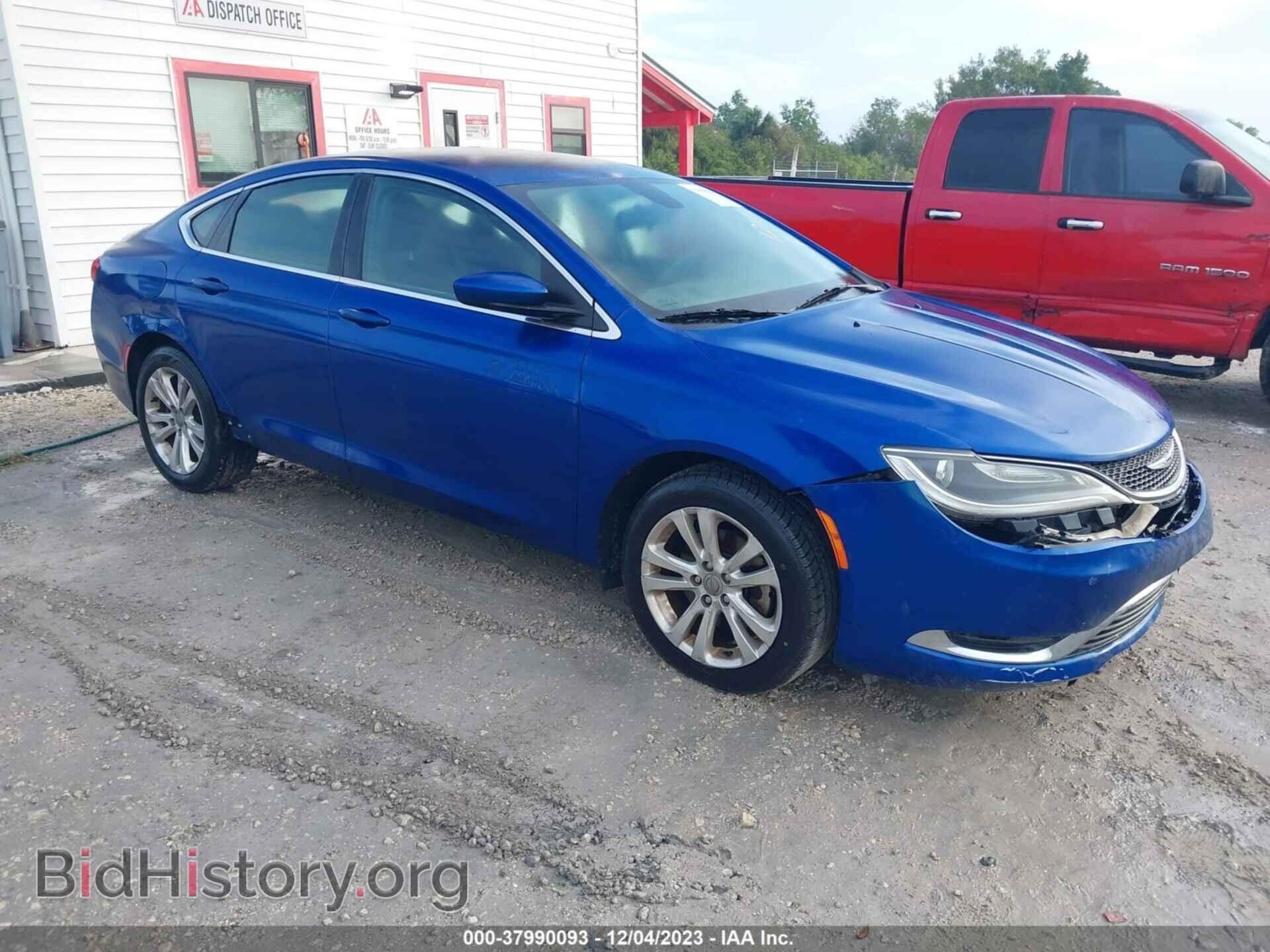 Фотография 1C3CCCAB7GN121017 - CHRYSLER 200 2016