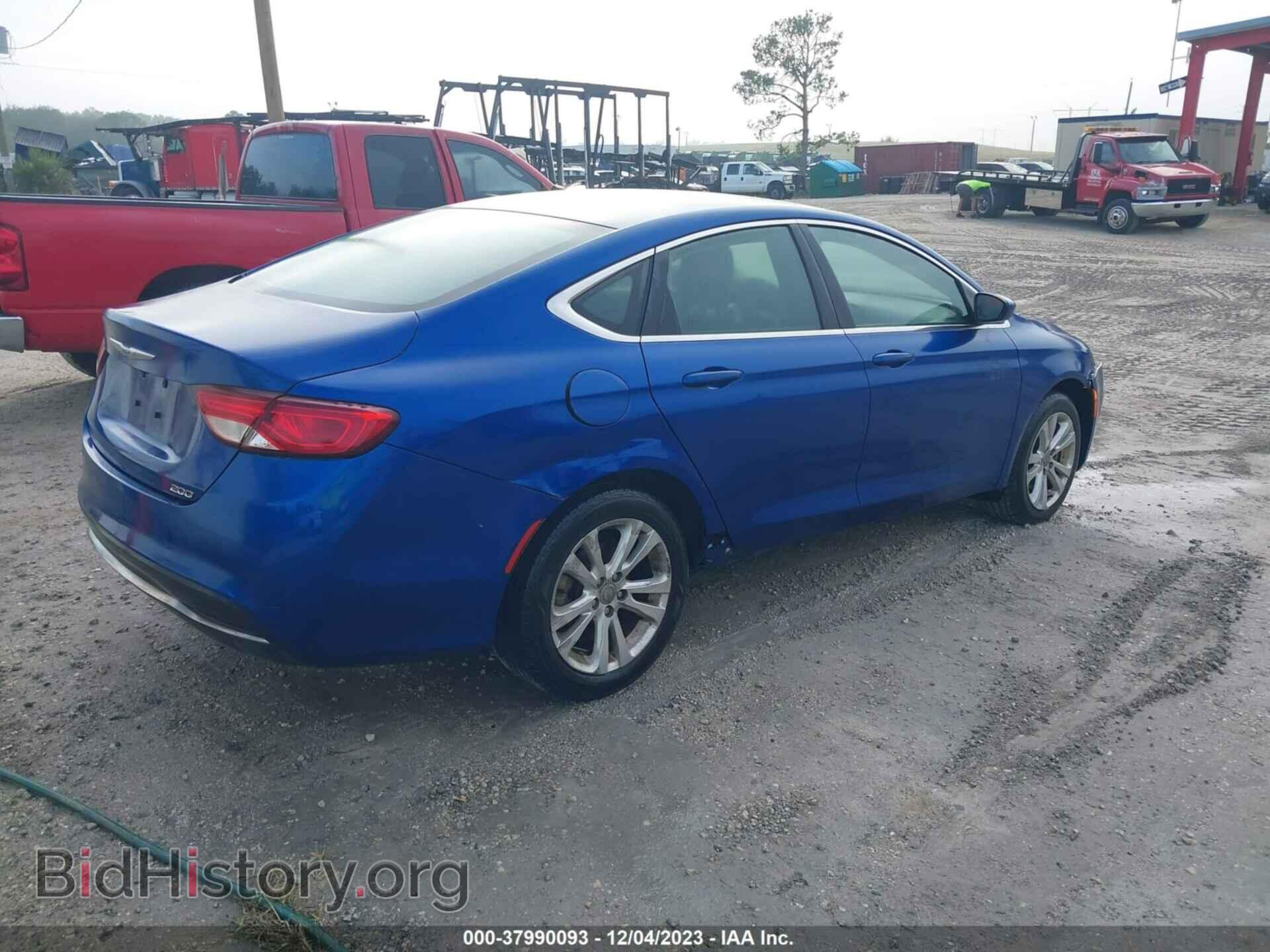 2016 CHRYSLER 200 - VIN: 1C3CCCAB7GN121017 - Фото 4