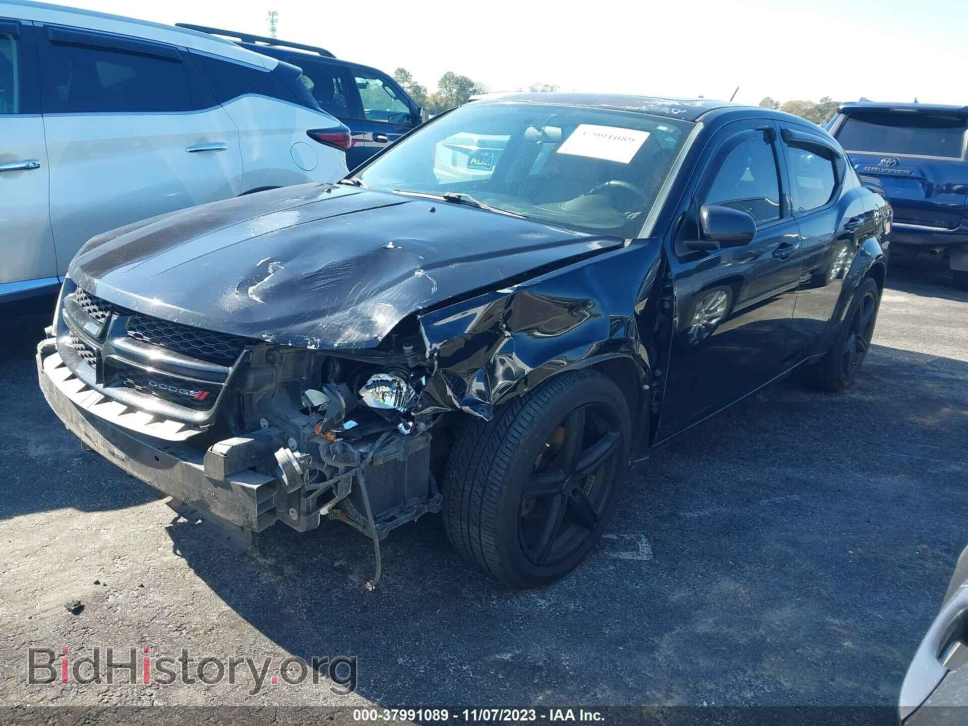 2013 DODGE AVENGER - VIN: 1C3CDZCG8DN720447 - Фото 2