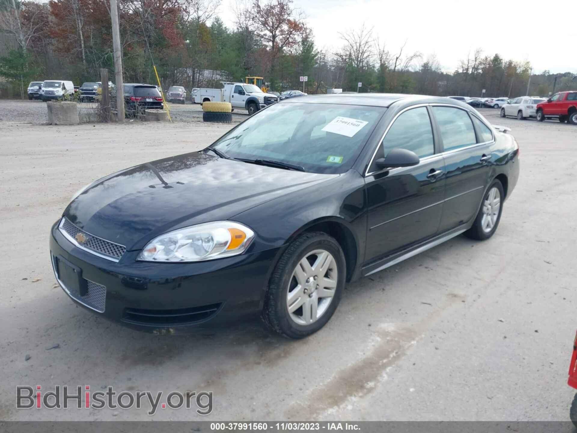 2012 CHEVROLET IMPALA - VIN: 2G1WB5E33C1218052 - Фото 2