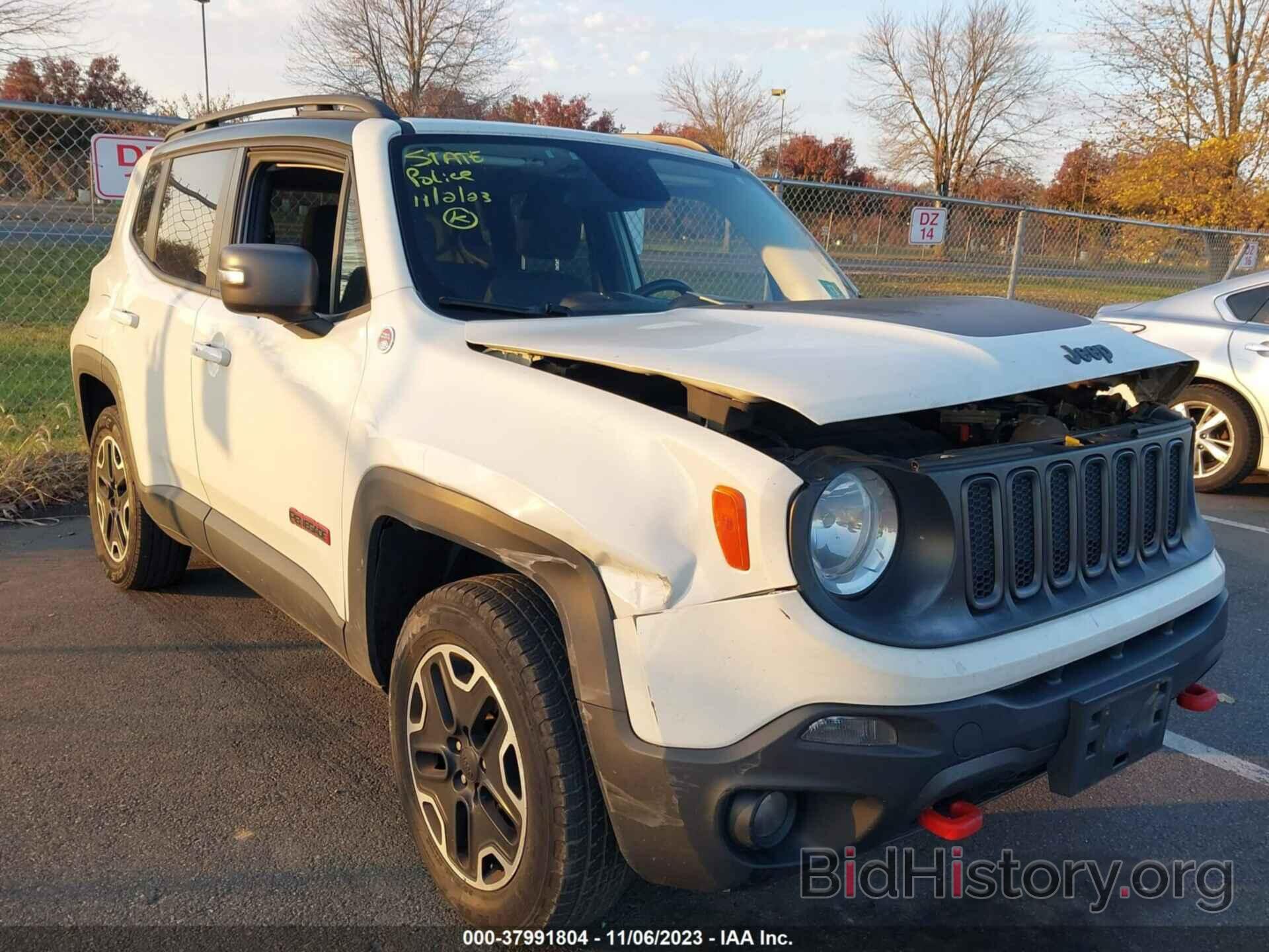 Photo ZACCJBCT2GPE25378 - JEEP RENEGADE 2016