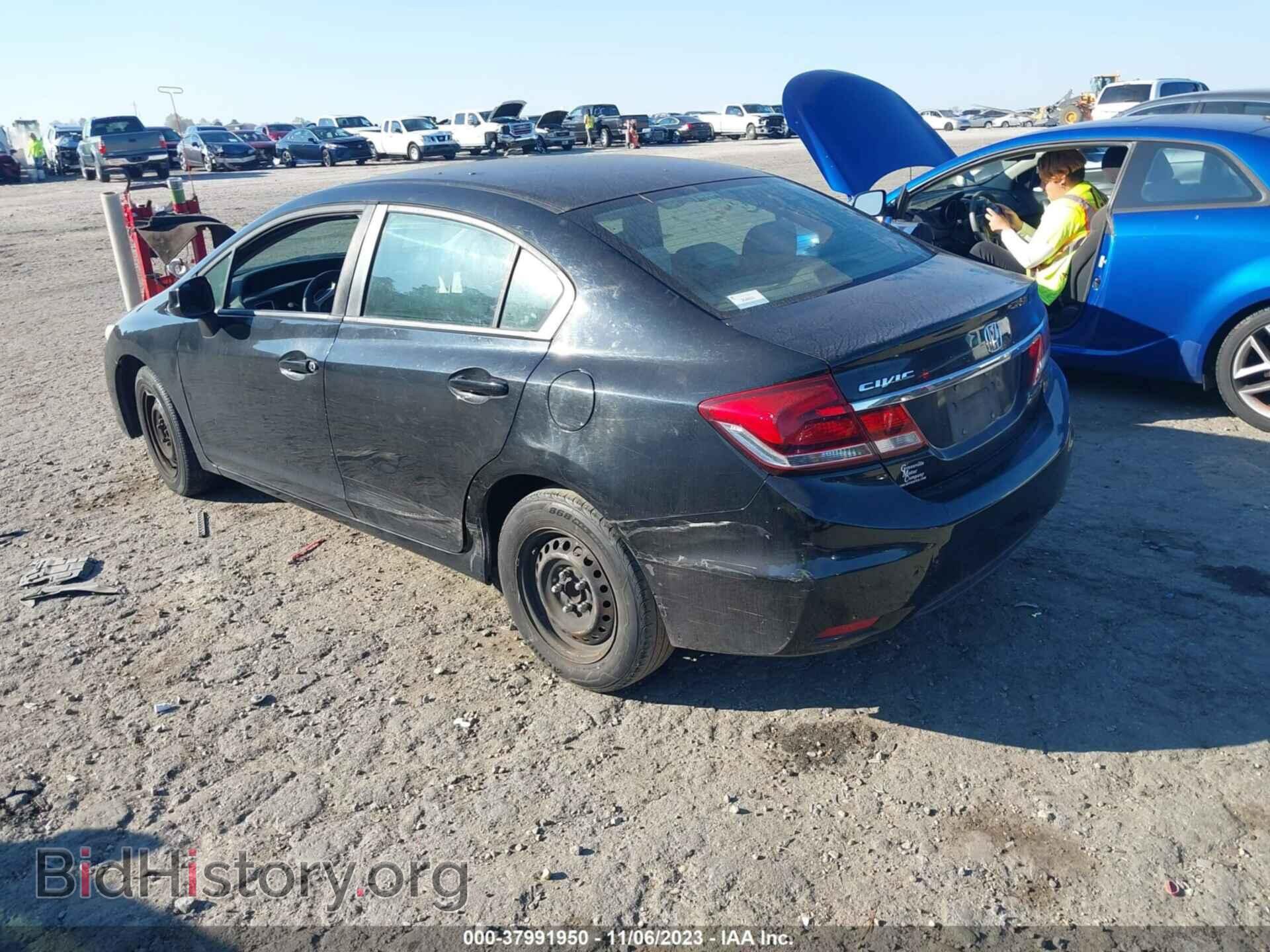 2013 HONDA CIVIC - VIN: 19XFB2F50DE015596 - Фото 3
