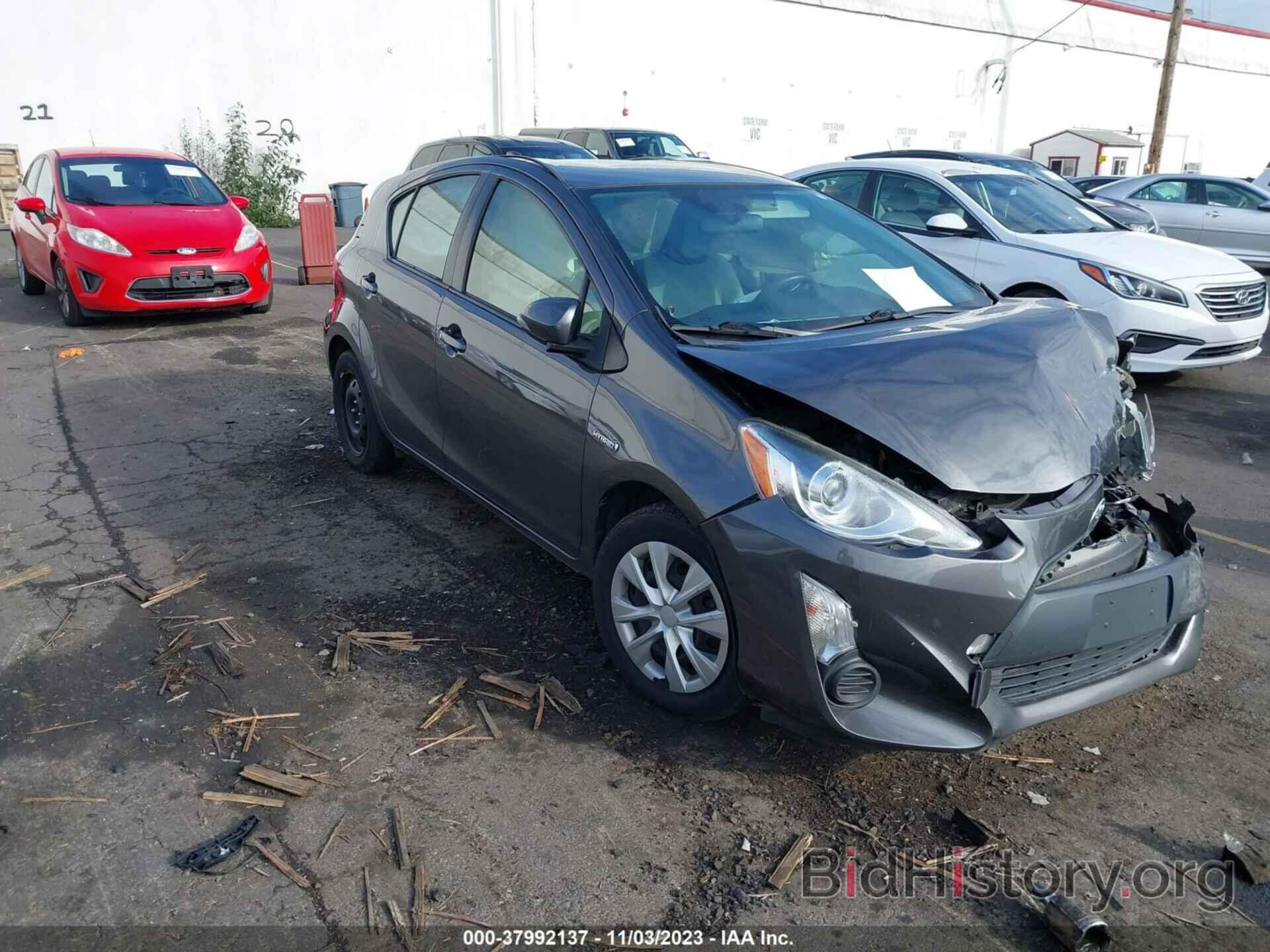 Photo JTDKDTB38F1580283 - TOYOTA PRIUS C 2015