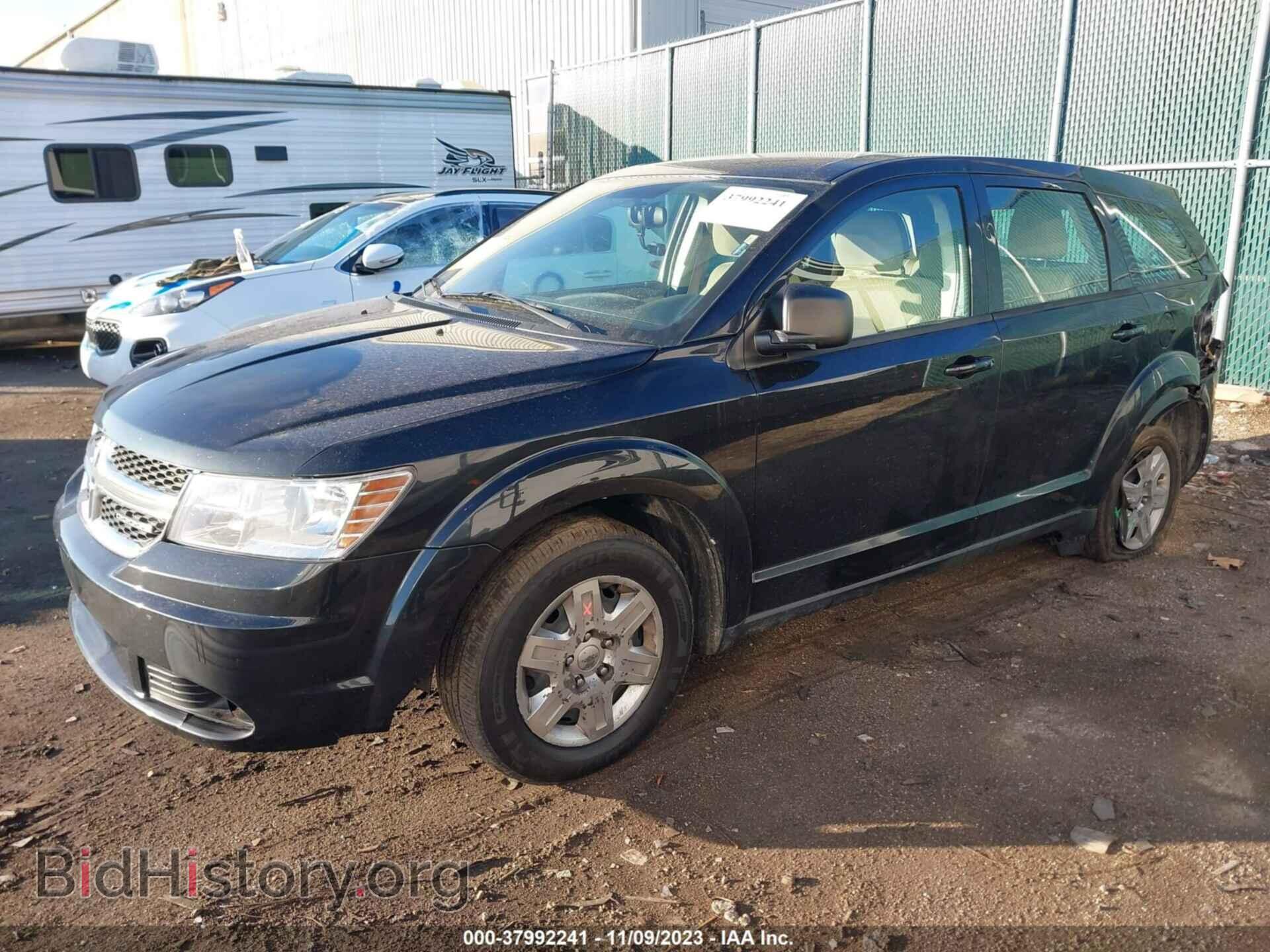 2012 DODGE JOURNEY - VIN: 3C4PDCAB8CT213595 - Фото 2