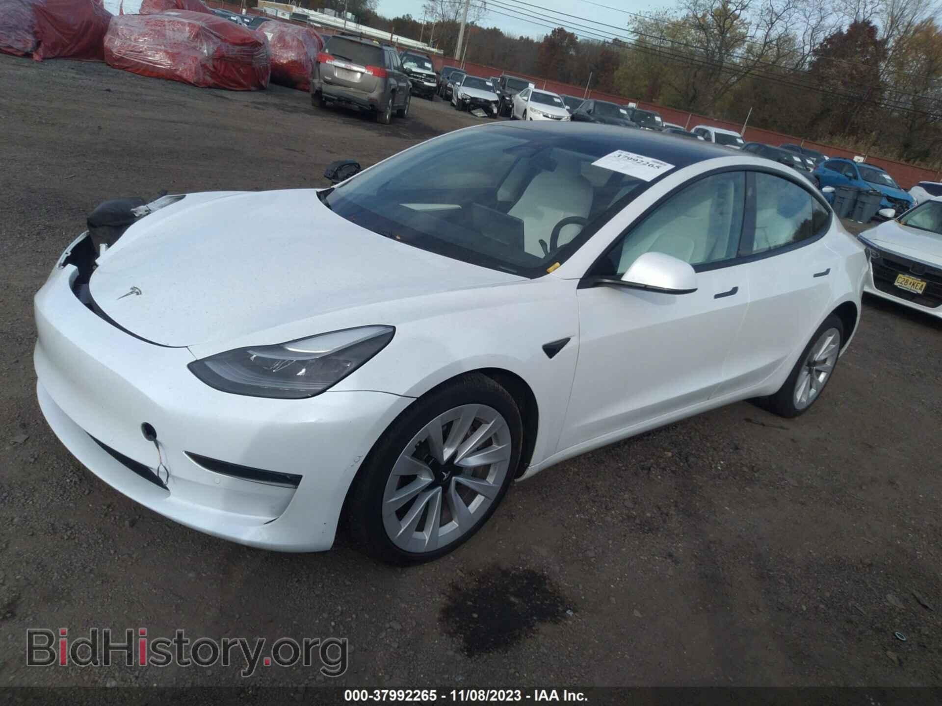 2021 TESLA MODEL 3 - VIN: 5YJ3E1EB2MF049044 - Фото 2