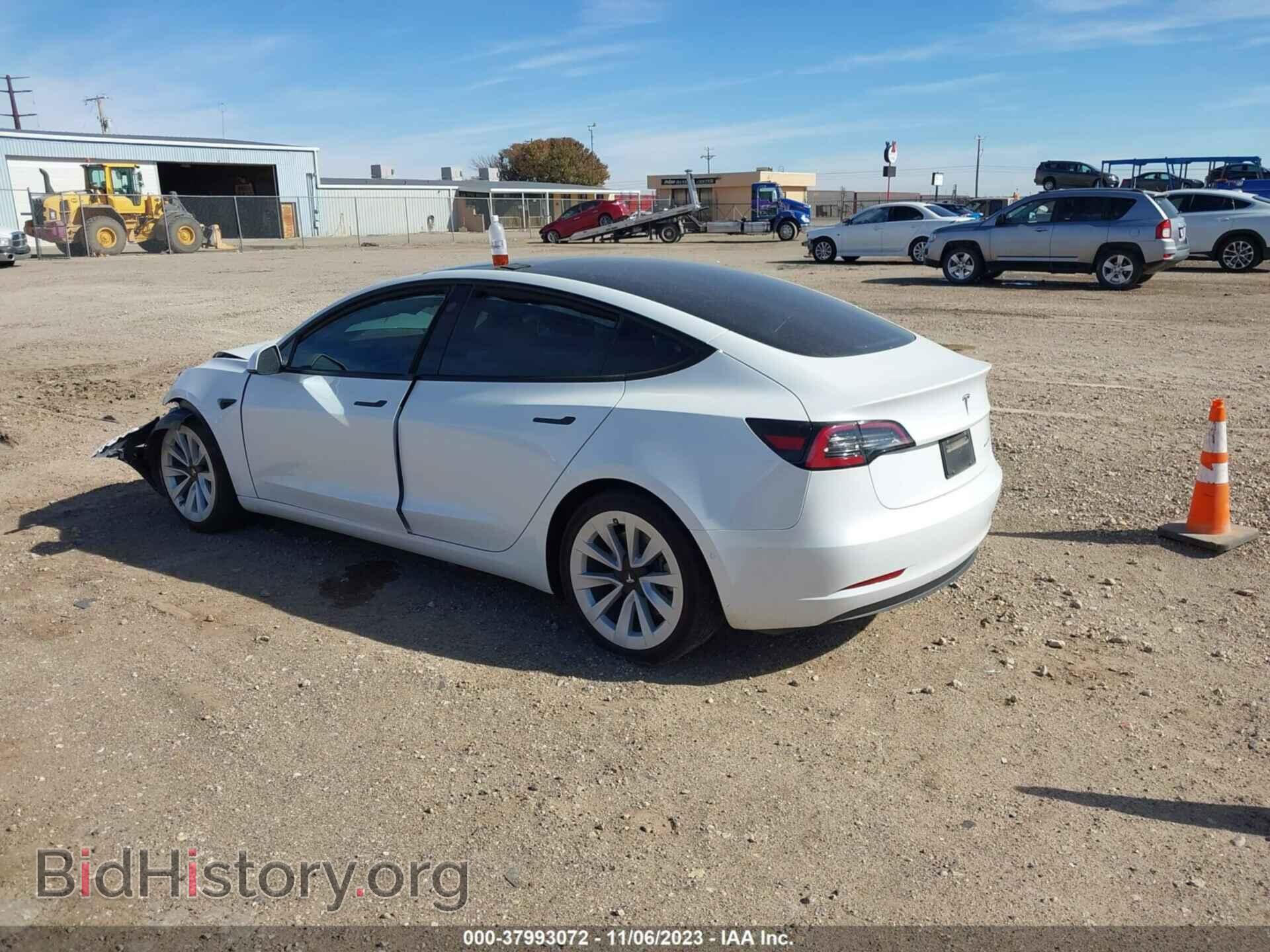 2021 TESLA MODEL 3 - VIN: 5YJ3E1EB6MF015625 - Фото 3