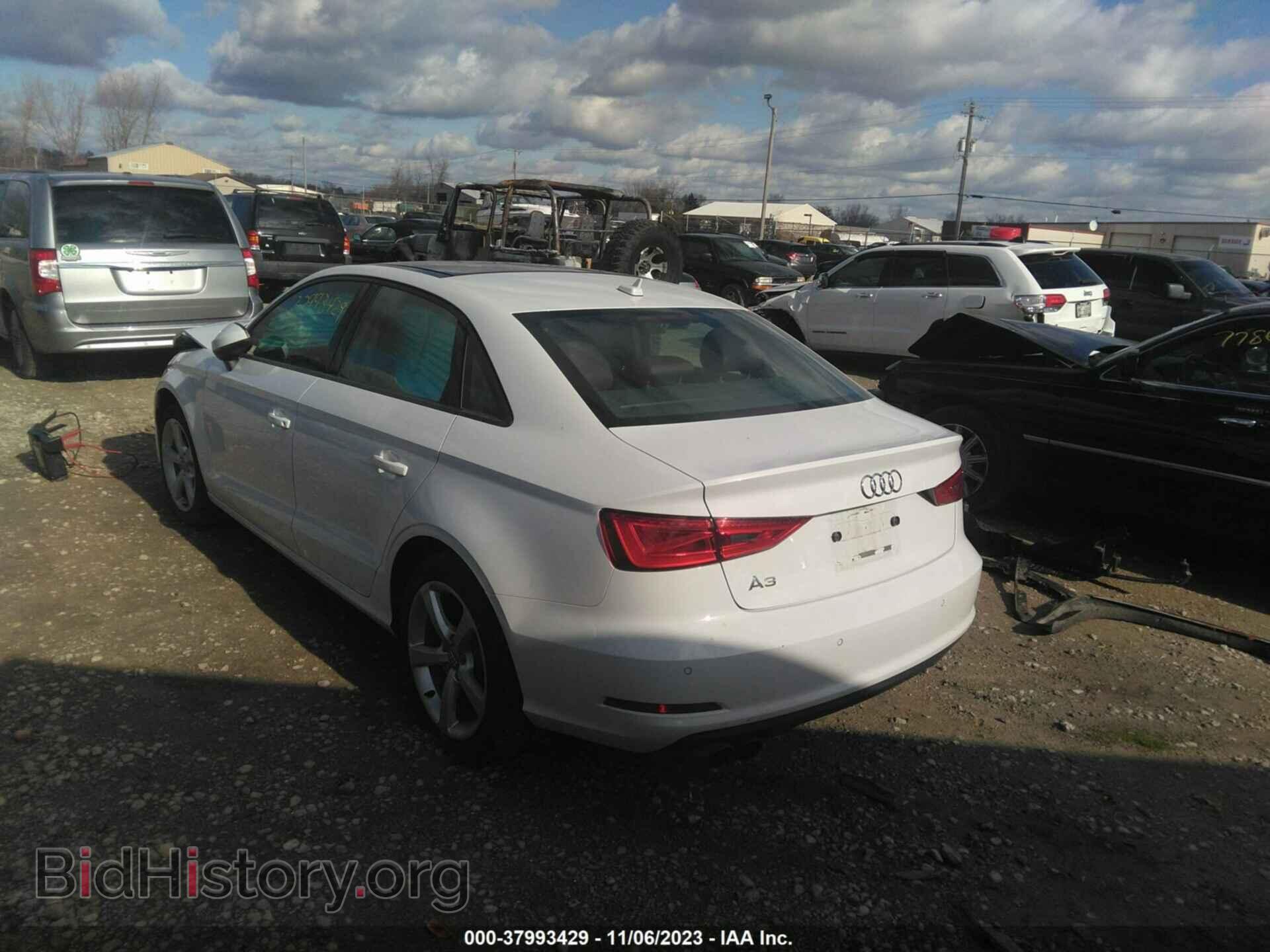 2016 AUDI A3 - VIN: WAUA7GFF9G1024576 - Фото 3