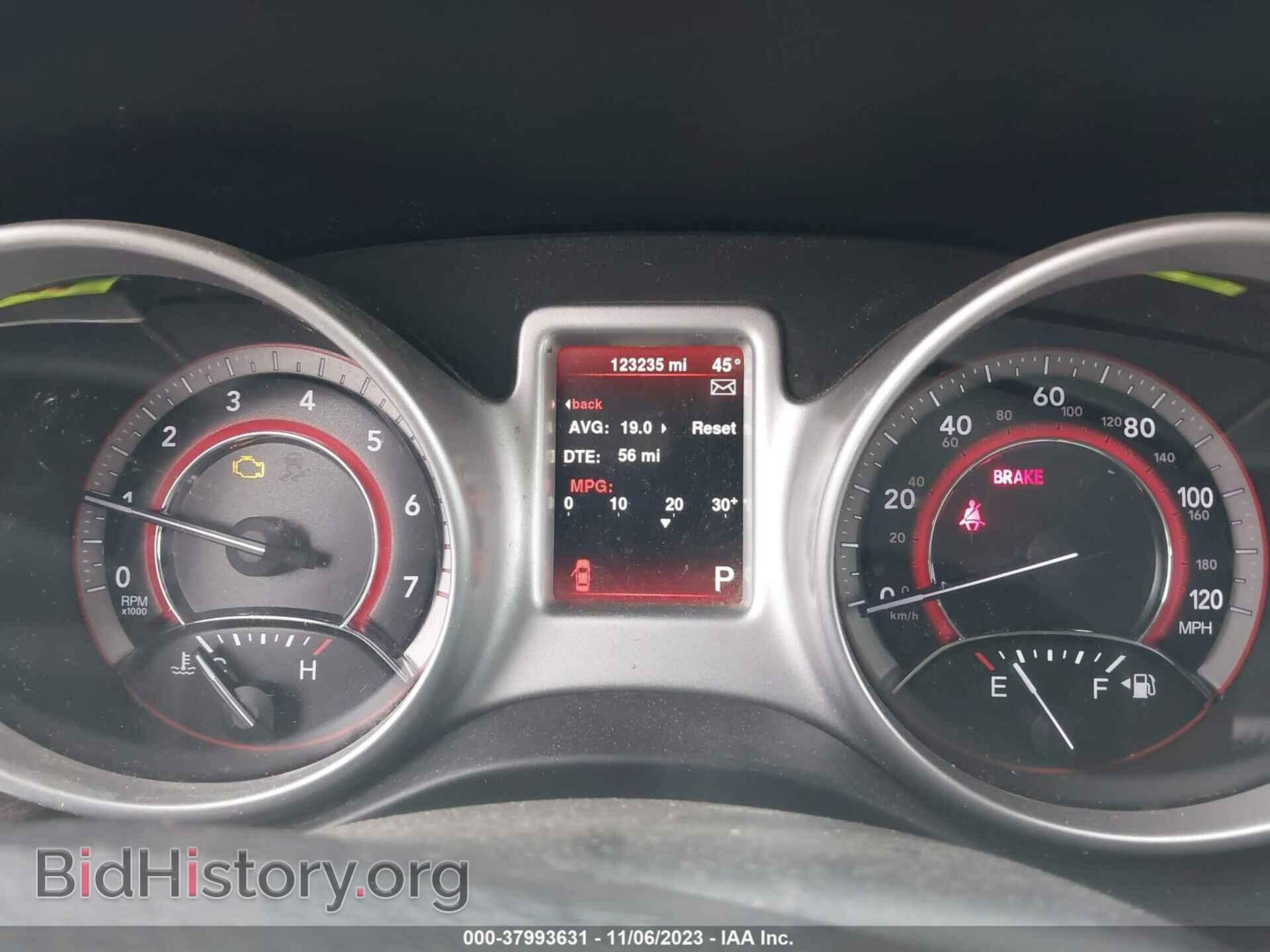2016 DODGE JOURNEY - VIN: 3C4PDDBG4GT111443 - Фото 7