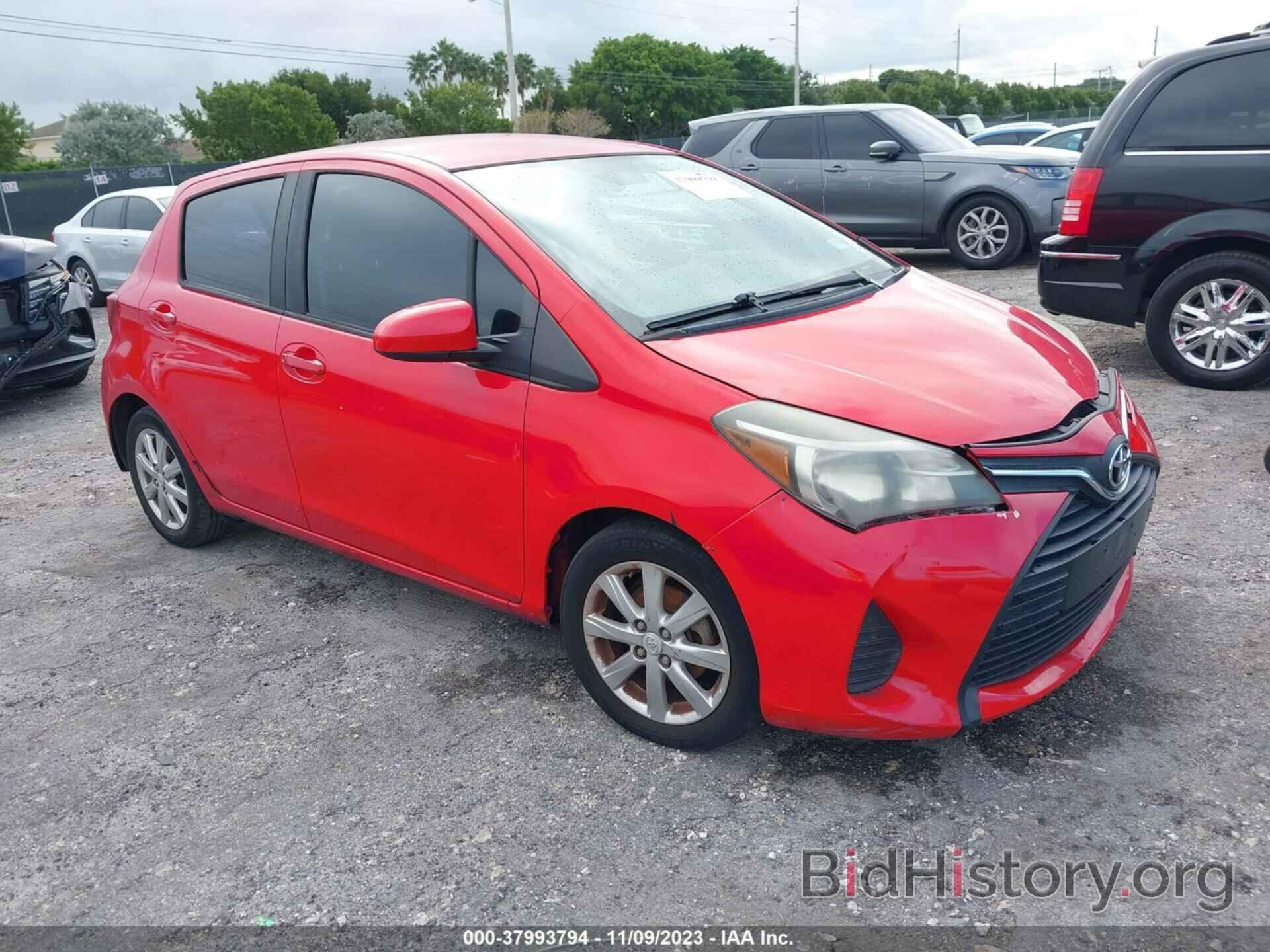 Фотография VNKKTUD34FA037865 - TOYOTA YARIS 2015