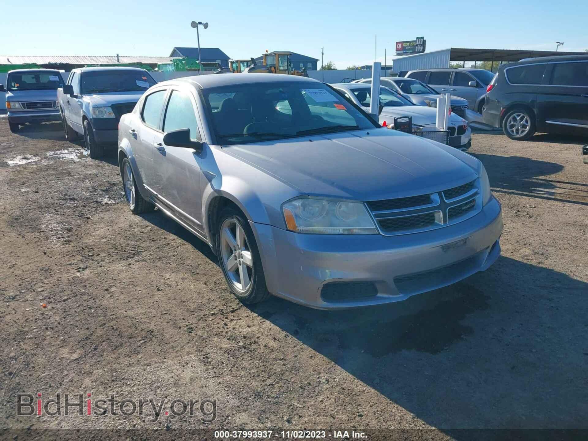Фотография 1C3CDZAB4DN606789 - DODGE AVENGER 2013