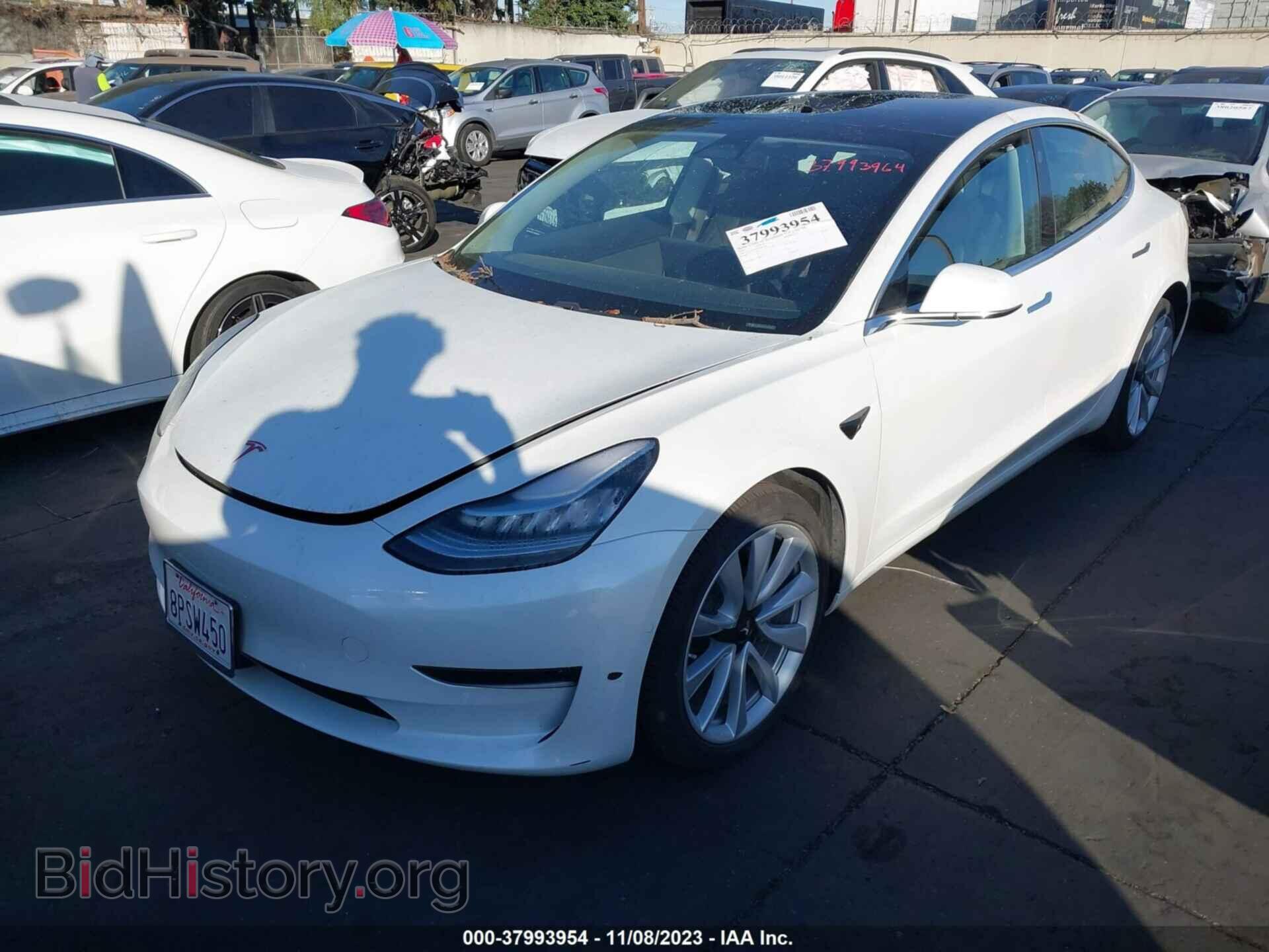 2020 TESLA MODEL 3 - VIN: 5YJ3E1EB2LF667740 - Фото 2