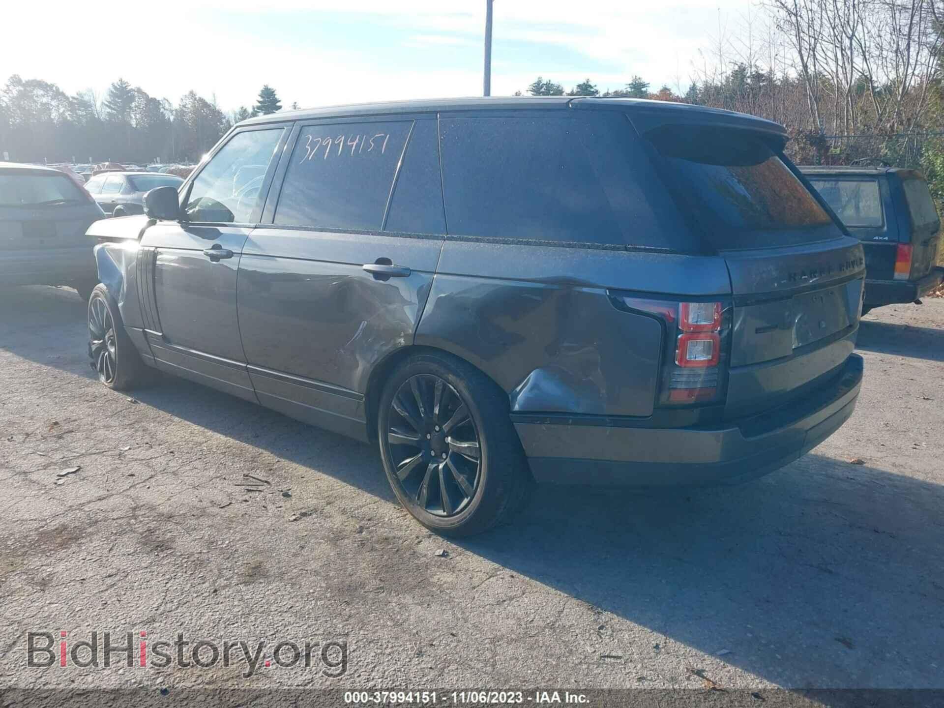 2014 LAND ROVER RANGE ROVER - VIN: SALGS3TF8EA164410 - Фото 3