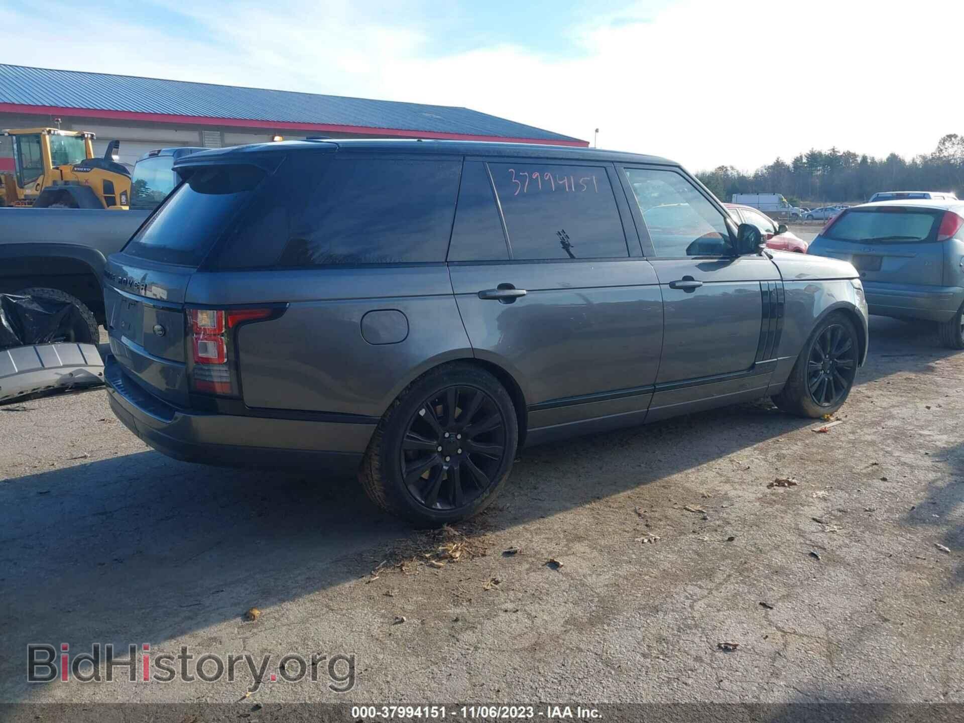 2014 LAND ROVER RANGE ROVER - VIN: SALGS3TF8EA164410 - Фото 4