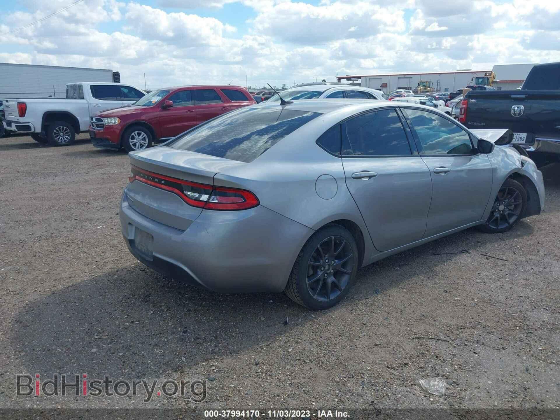 2016 DODGE DART - VIN: 1C3CDFAA0GD737346 - Фото 4