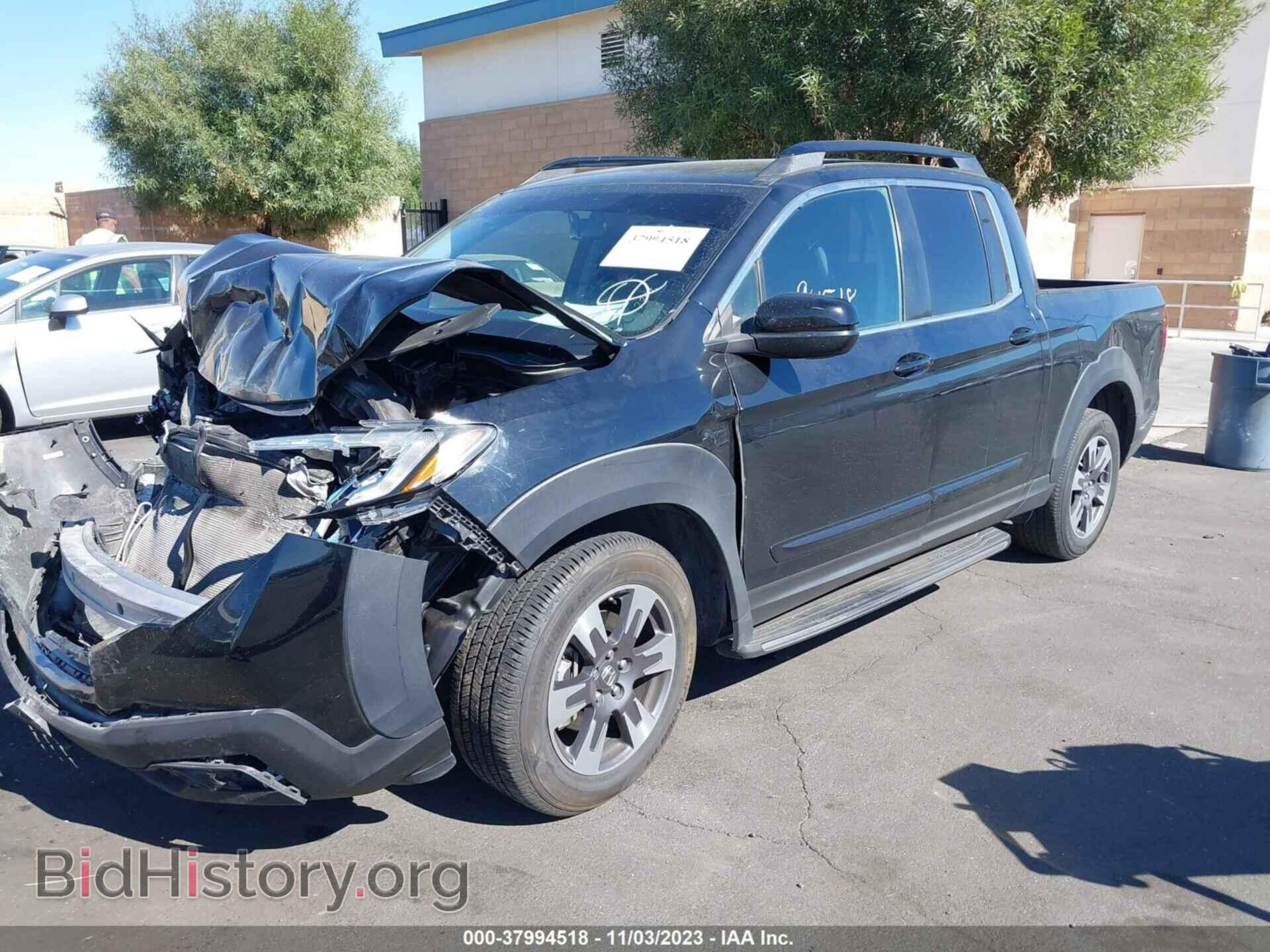 2017 HONDA RIDGELINE - VIN: 5FPYK2F61HB002204 - Фото 2